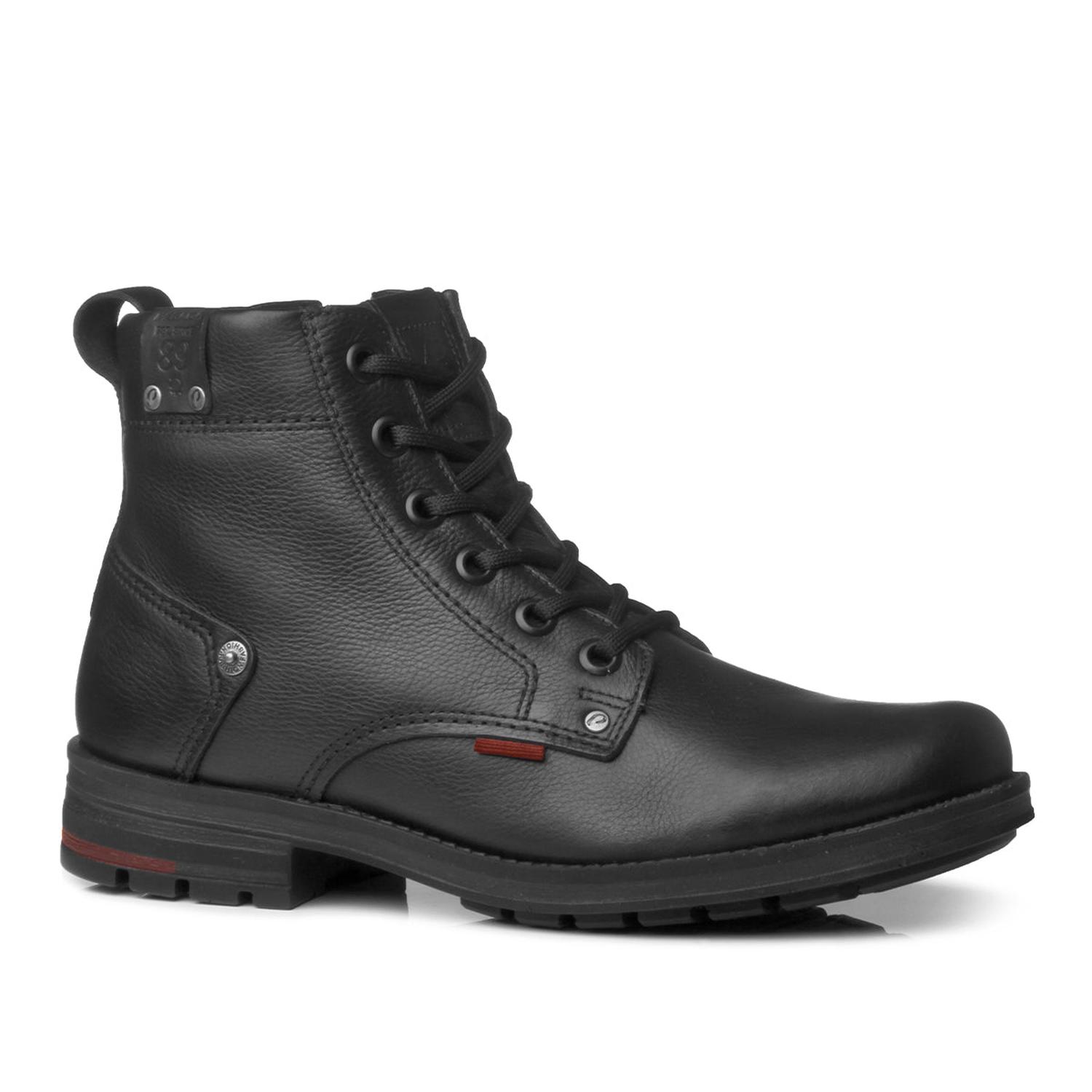 BOTIN HOMBRE PEGADA CUERO PRETO 181305-08 COLOR 1153352 - 2