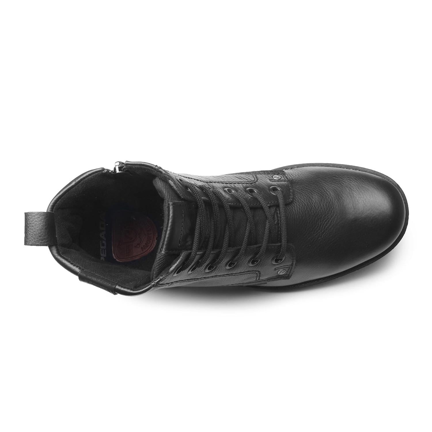BOTIN HOMBRE PEGADA CUERO PRETO 181305-08 COLOR 1153352 - 4