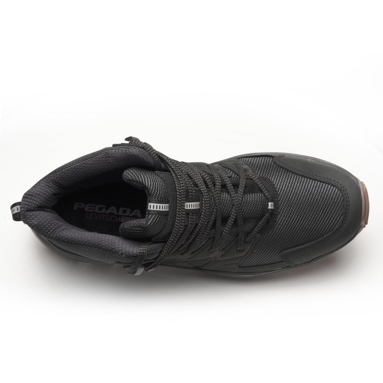 BOTIN HOMBRE PEGADA CUERO PRETO 150407-04 COLOR 1153324 - 4