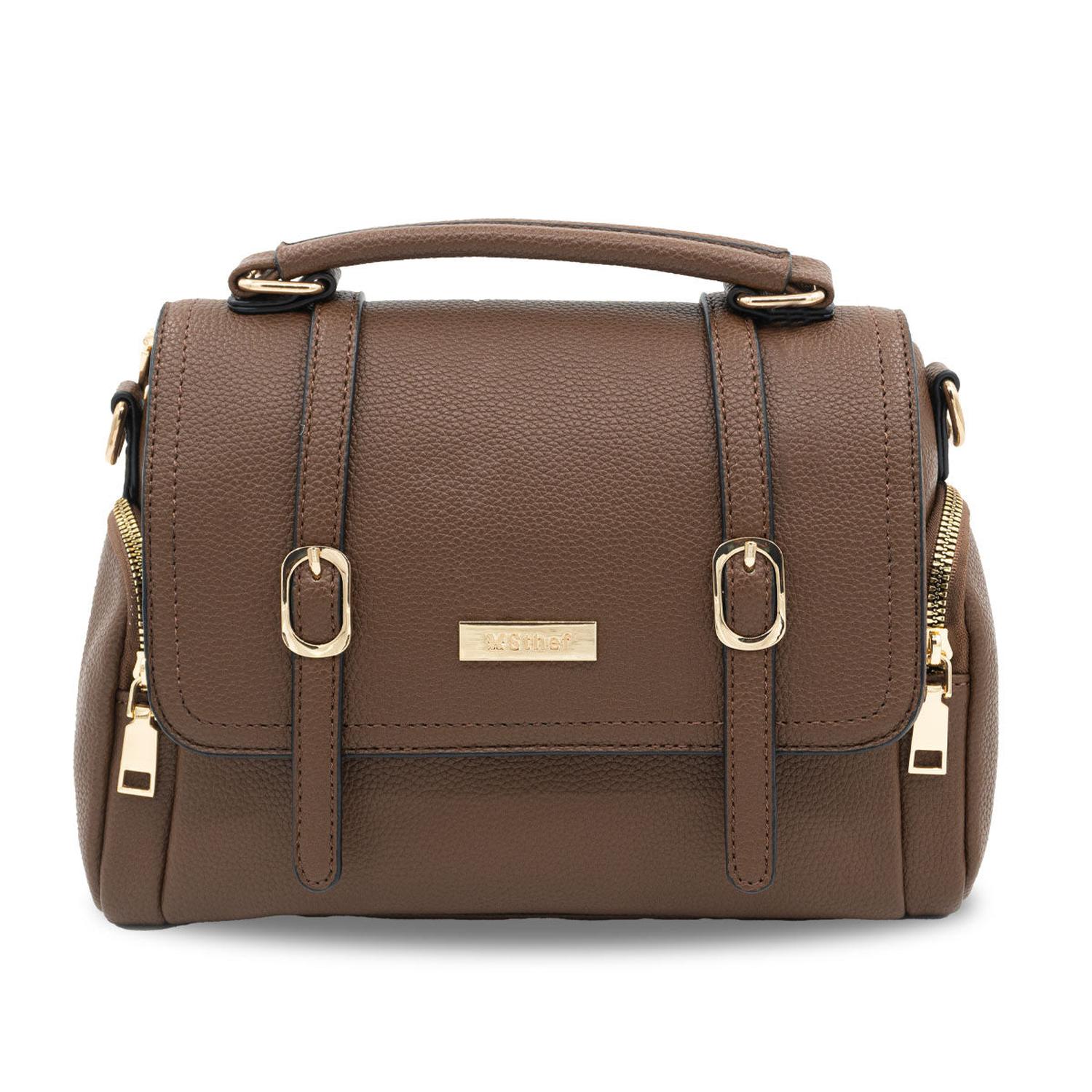 CARTERA DE MUJER STHEF 8336 CAFÉ - 1