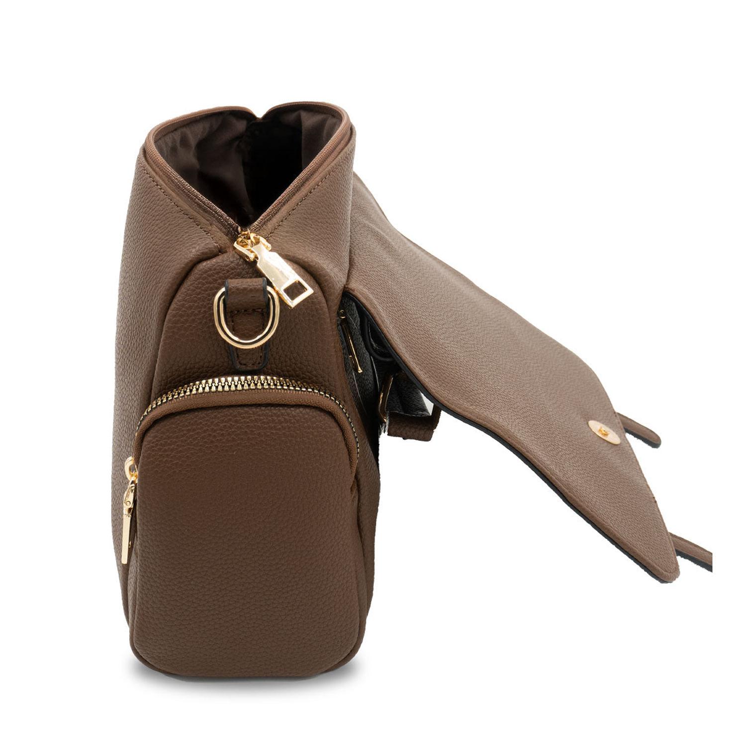 CARTERA DE MUJER STHEF 8336 CAFÉ - 4