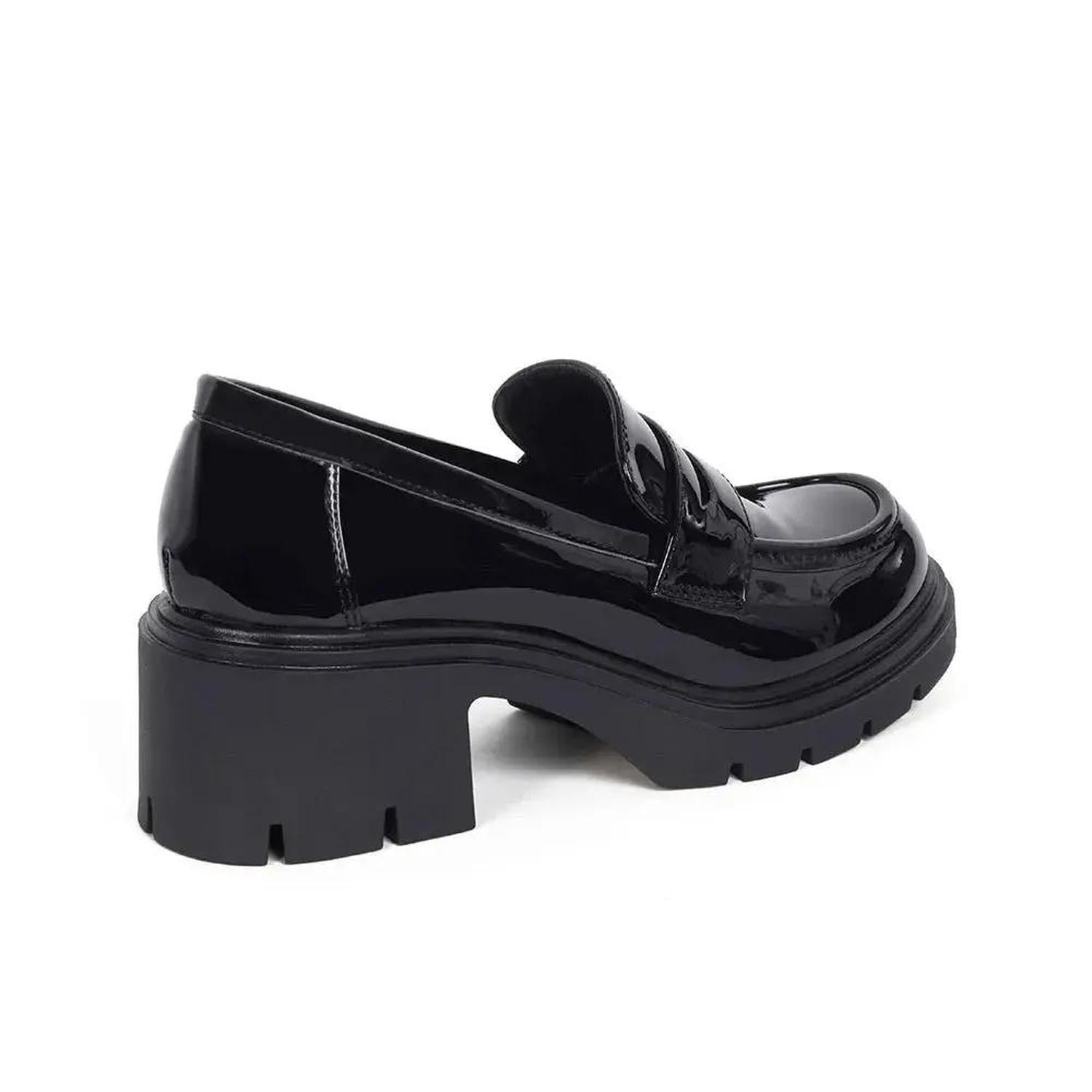 MOCASIN MUJER STHEF NEGRO CHAROL 8120 NEGRO 1128877 - 3