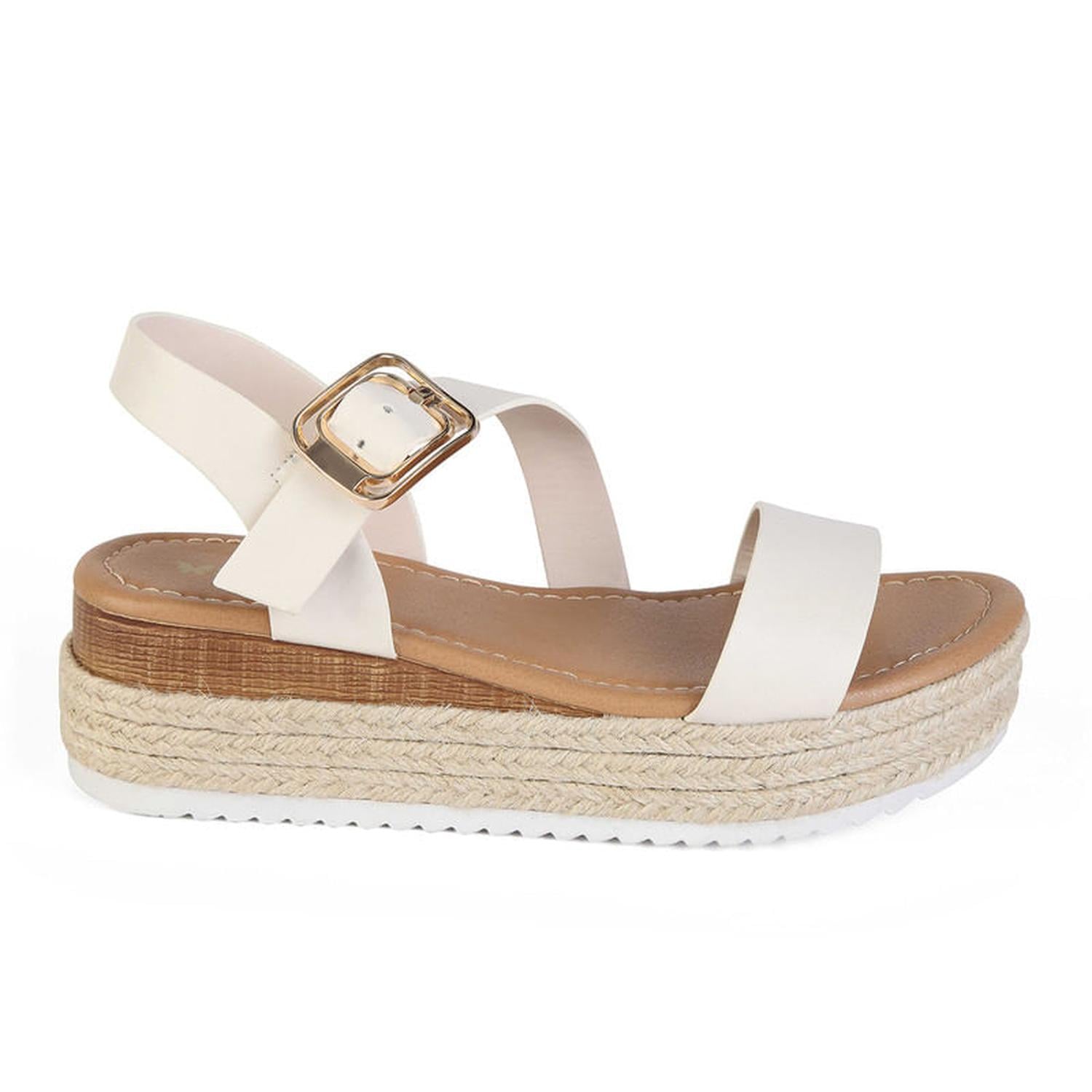 SANDALIA MUJER STHEF CASUAL BEIGE 8043 - 2