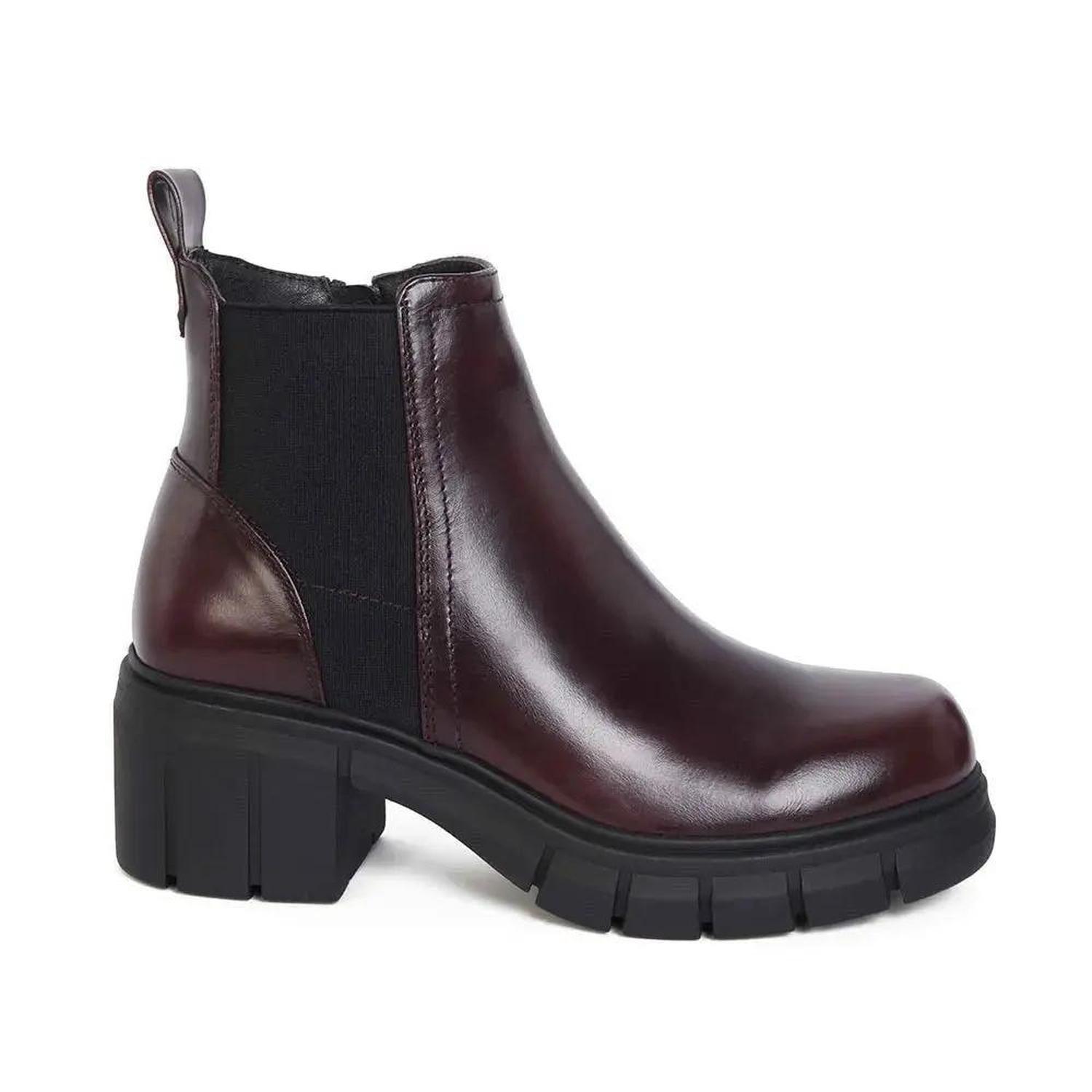 BOTIN MUJER STHEF CASUAL VINO 8109 - 1