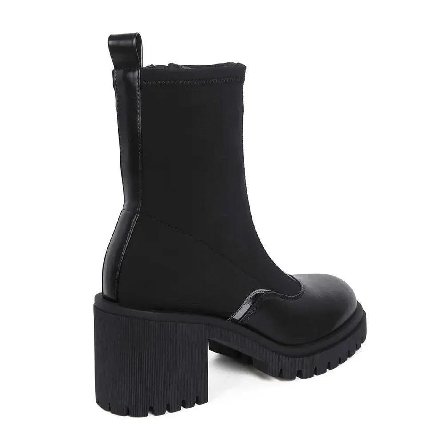 BOTIN MUJER STHEF VESTIR NEGRO 8111 COLOR NEGRO - 1128750 - 3