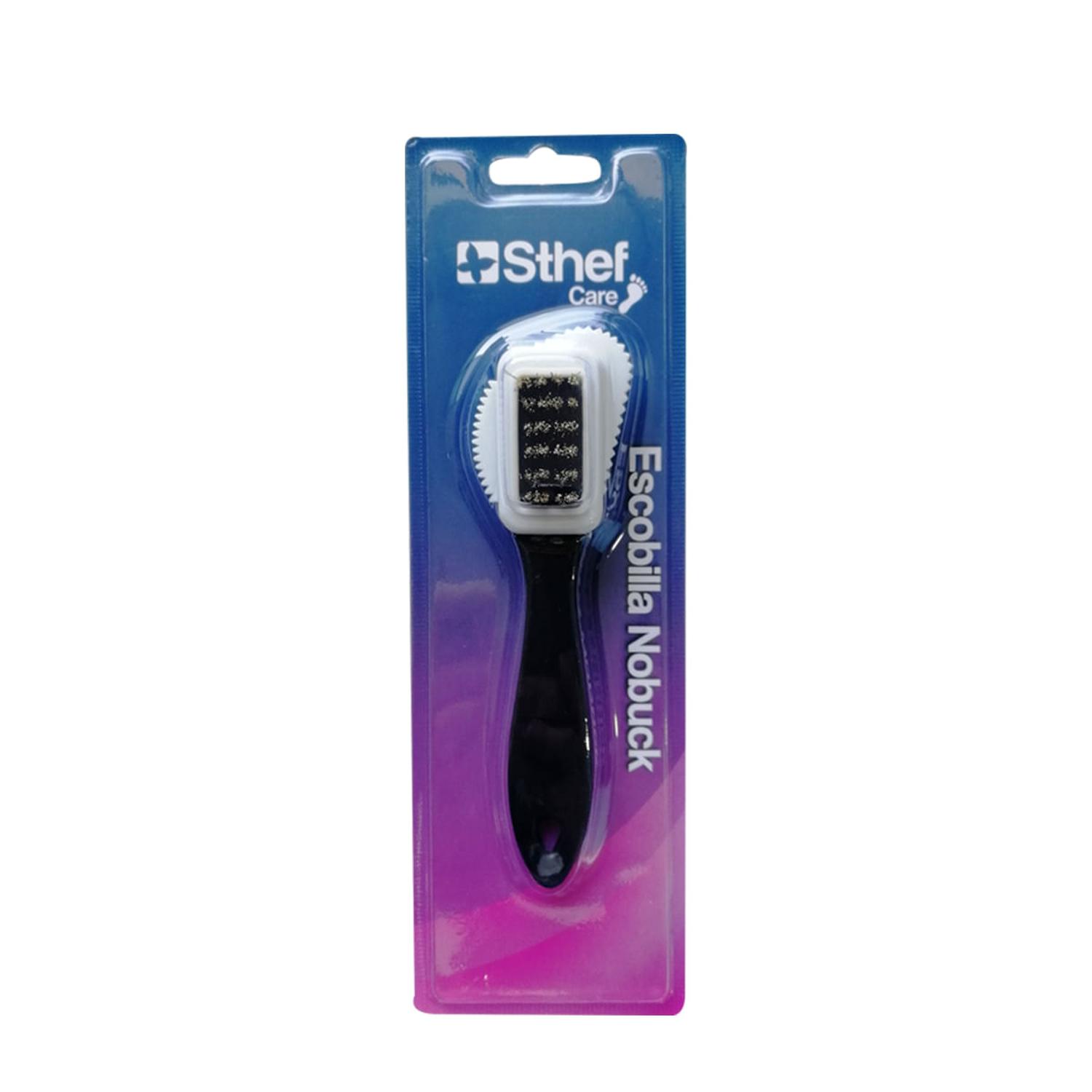 ESCOBILLA PARA LIMPIEZA DE CALZADOS (GAMUZA) MUJER 7495 NEGRO - 2