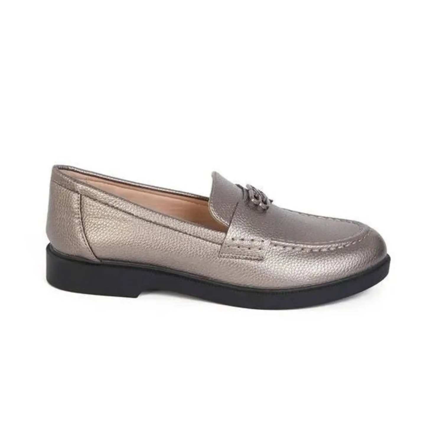 MOCASIN MUJER STHEF TAUPE 8116 MARRÓN 1128840 - 1