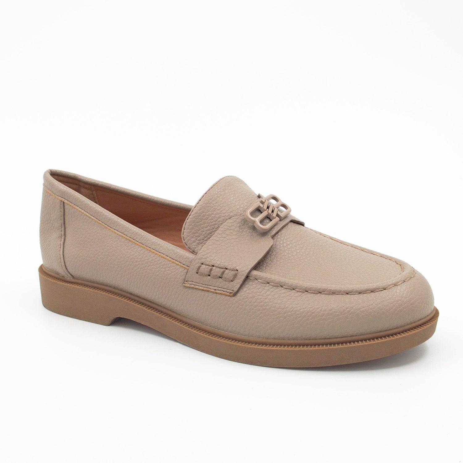 MOCASIN MUJER STHEF TAUPE 8116 MARRÓN 1128836 - 1