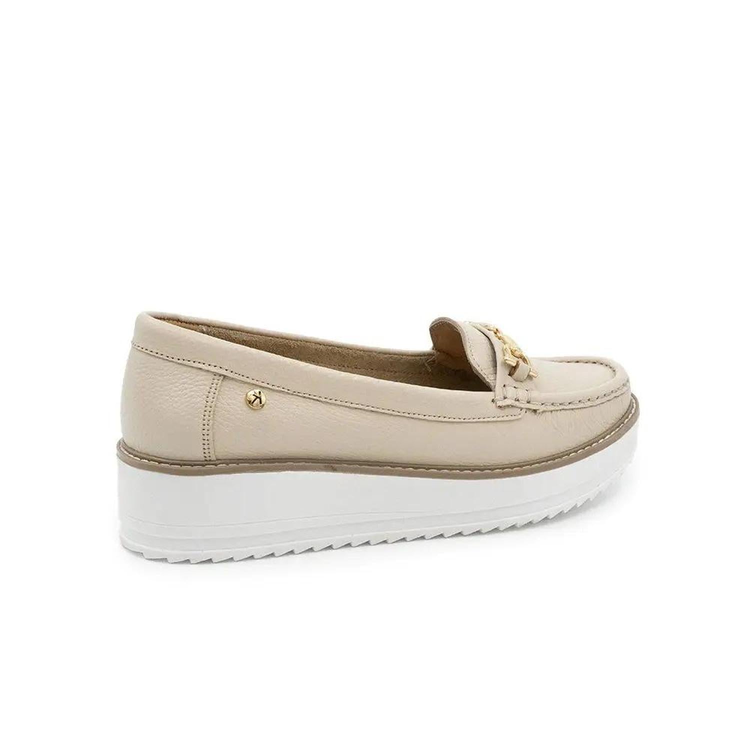 ZAPATO MUJER MIKAELA CASUAL VAINILLA MS756 BEIGE 1135427 - 3