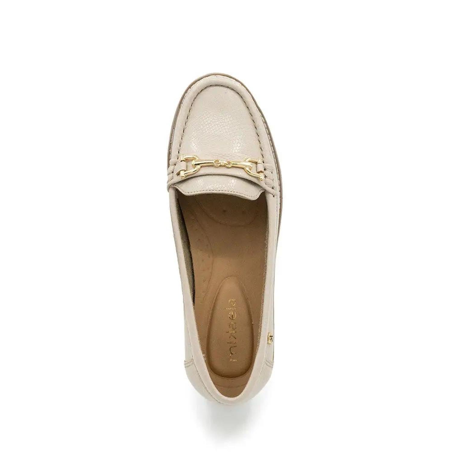 ZAPATO MUJER MIKAELA CASUAL VAINILLA MS756 BEIGE 1135427 - 4