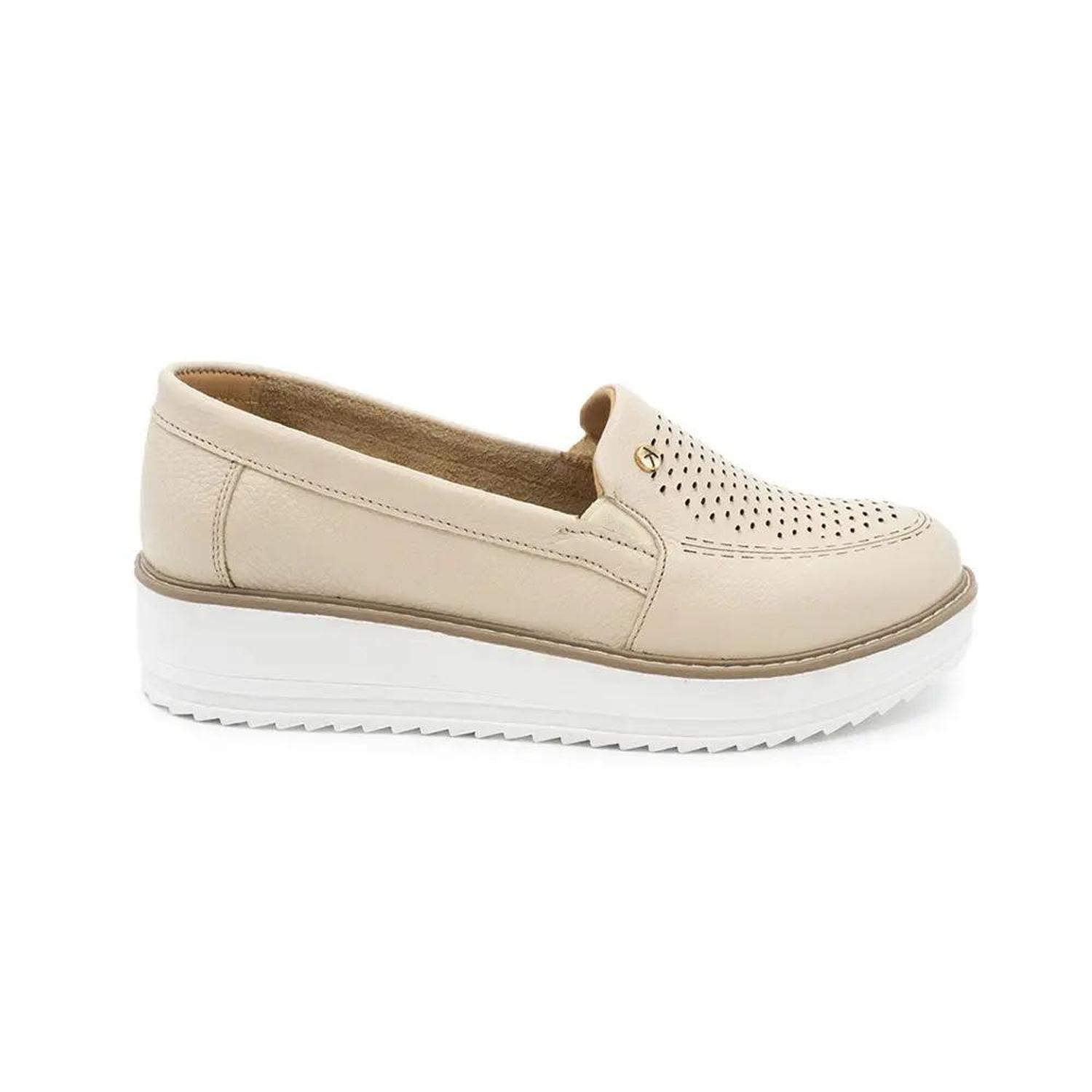 ZAPATO MUJER MIKAELA CASUAL VAINILLA MS832 - 1