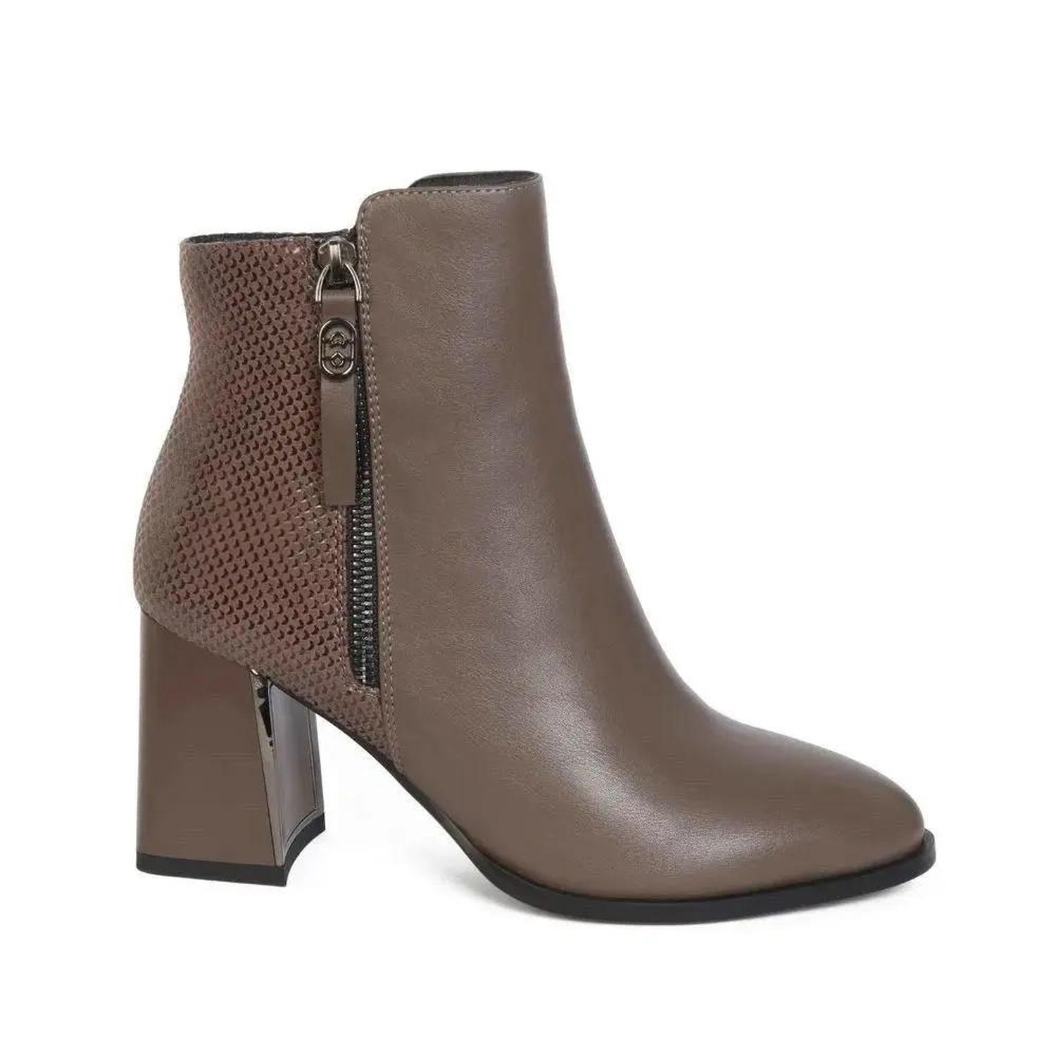 BOTIN MUJER STHEF VESTIR TAUPE 8094 - 1