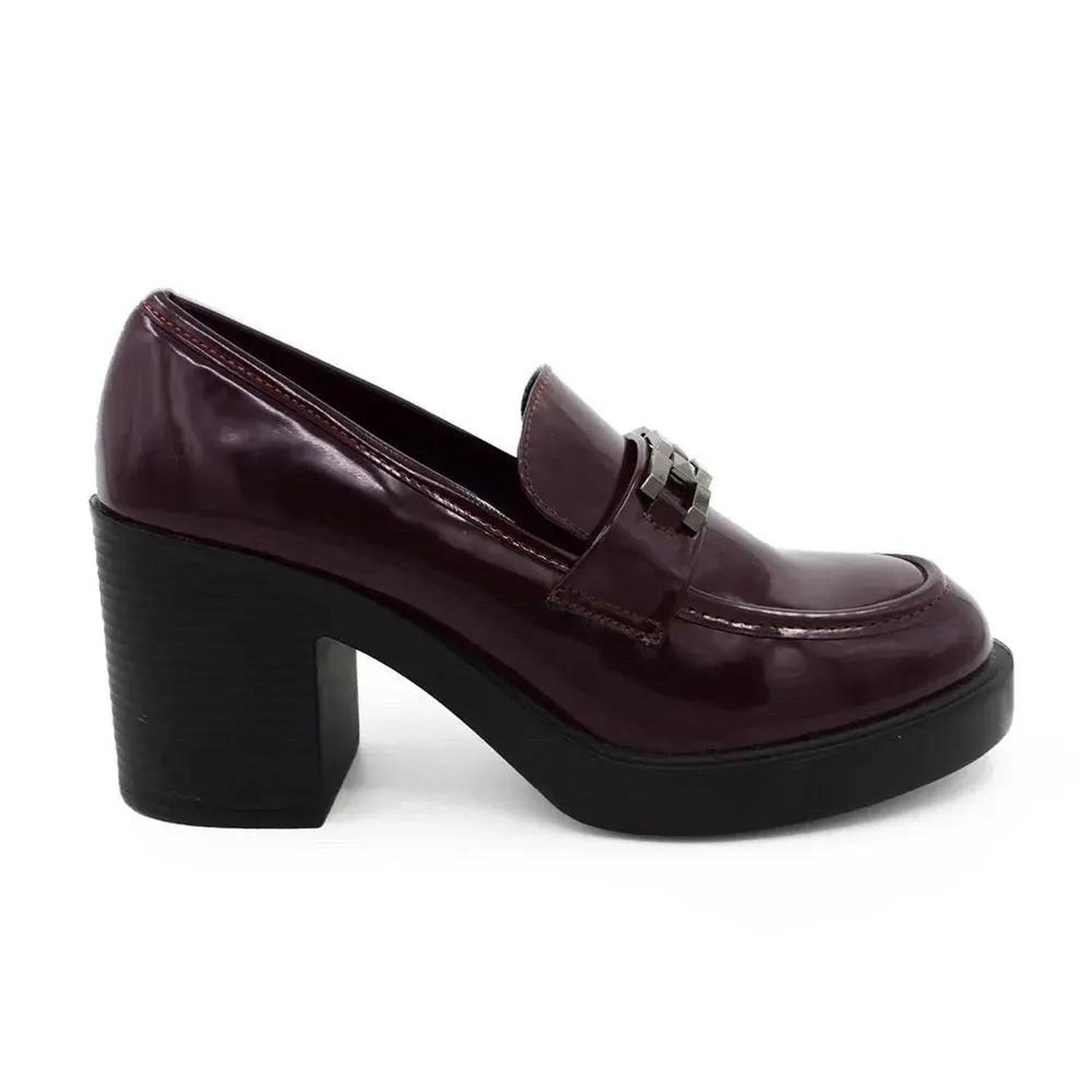 MOCASIN MUJER STHEF BURGUNDY 8105 ROJO 1128657 - 1