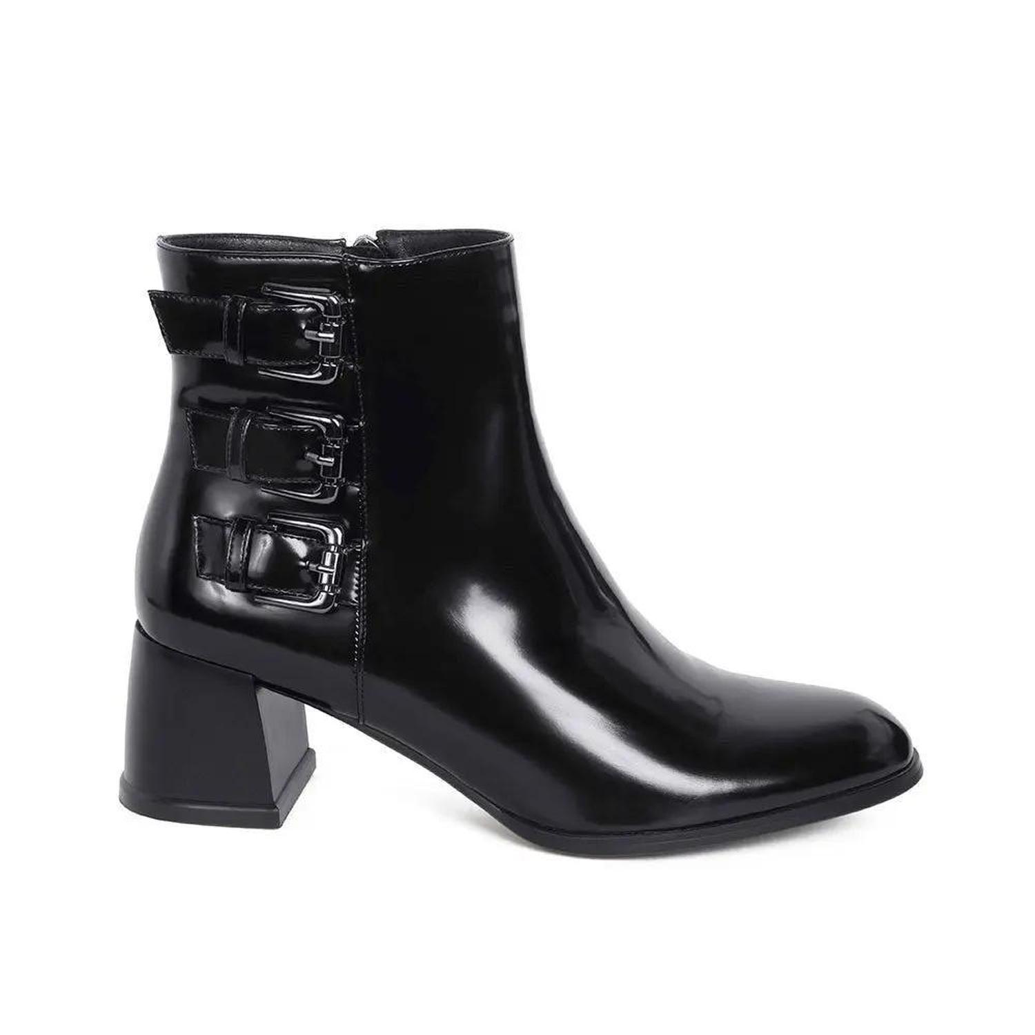 BOTIN MUJER STHEF VESTIR NEGRO 8100 - 1