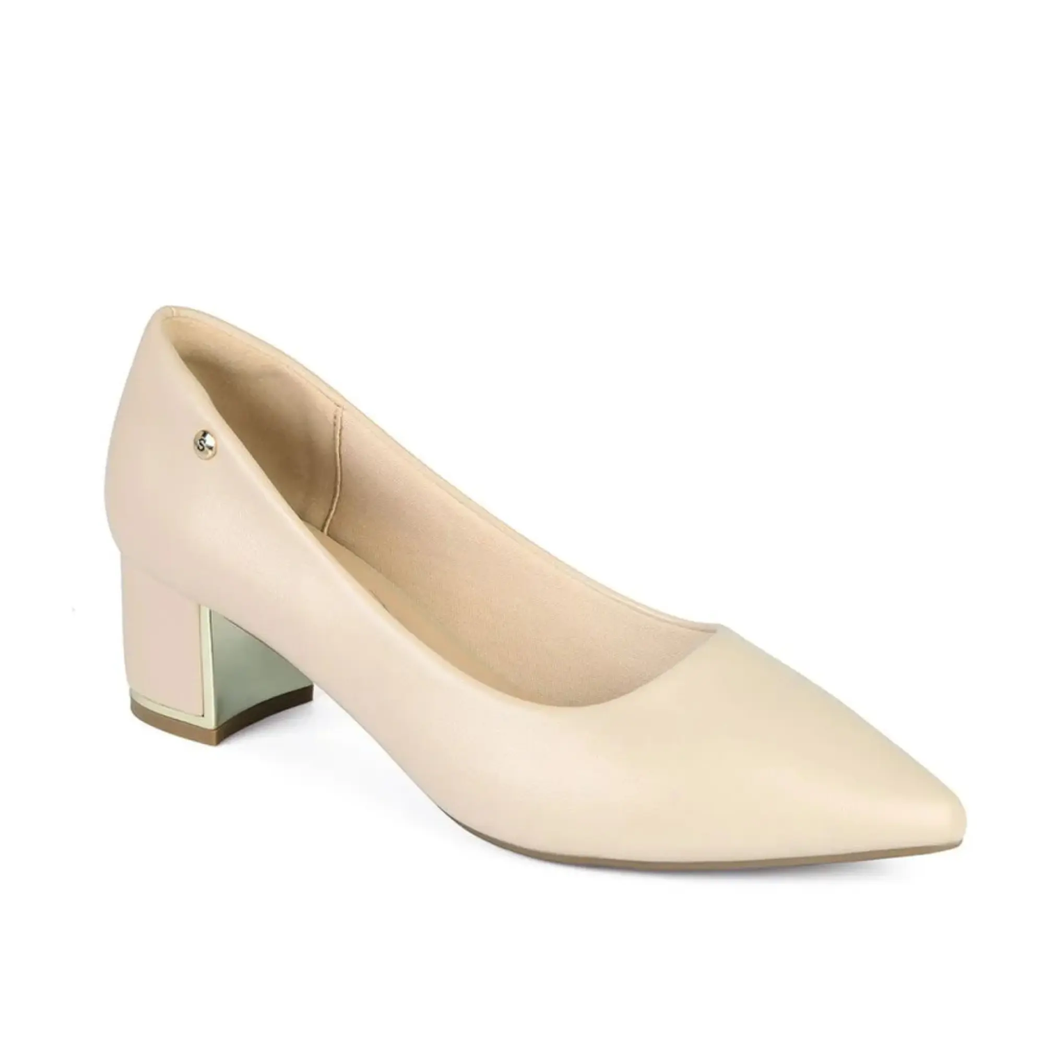 ZAPATO MUJER STHEF VESTIR BEIGE 7904 - 1