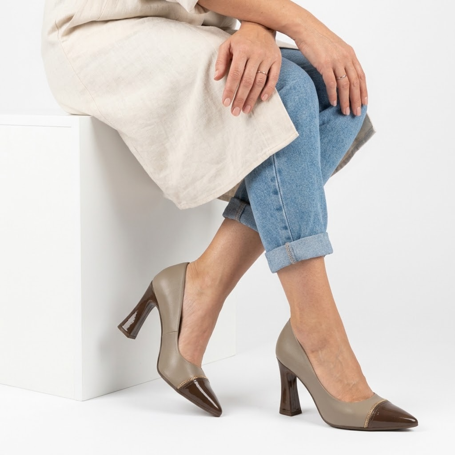 ZAPATO MUJER PICCADILLY VESTIR FENDI/MADEIRA 74923900000002 MARRÓN 1134418 - 3