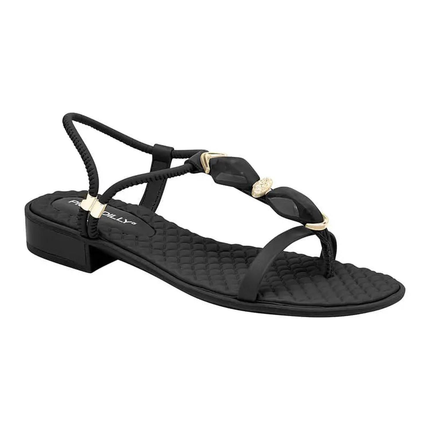 SANDALIA MUJER PICCADILLY CASUAL PRETO 59001600000005 - 1