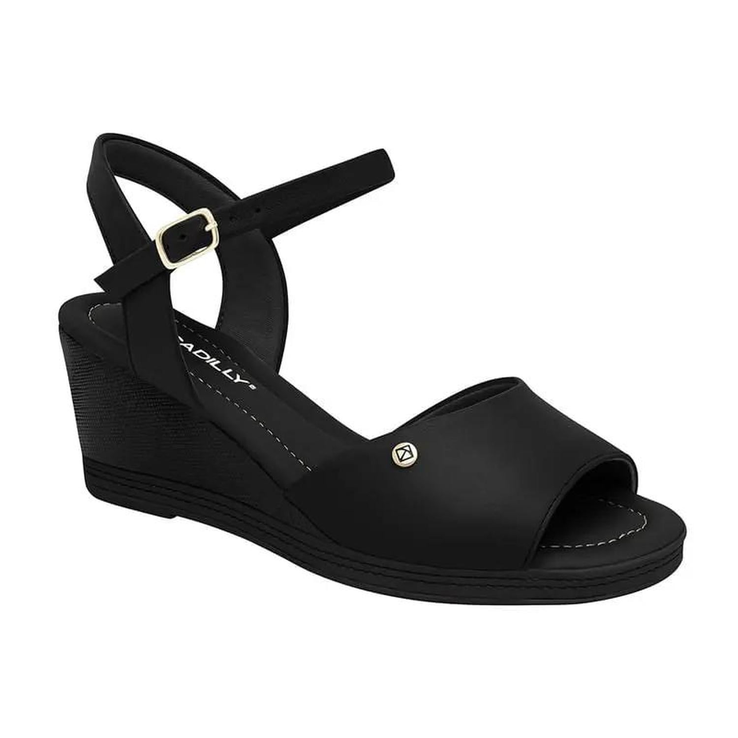 SANDALIA MUJER PICCADILLY CASUAL PRETO 40821400000021 - 1