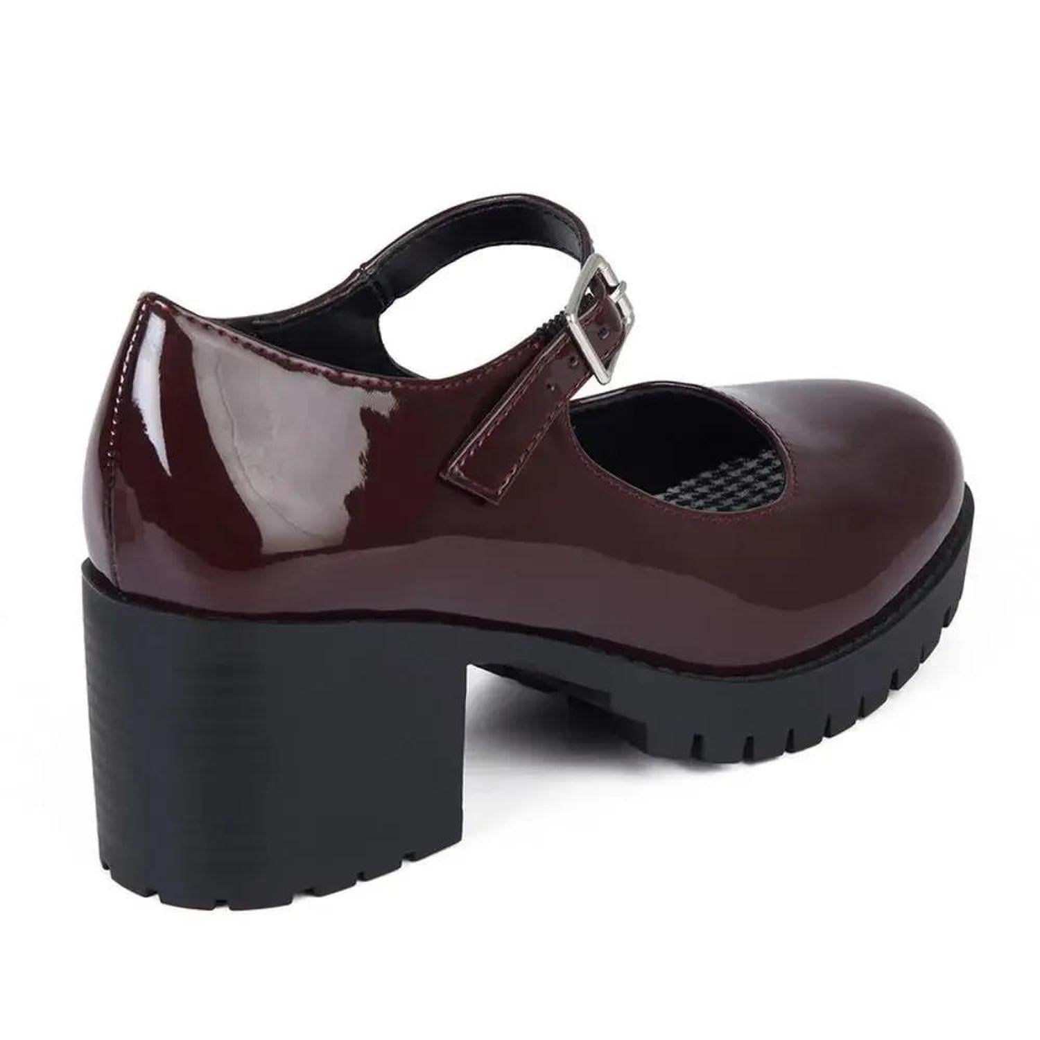 MOCASIN MUJER STHEF BURGUNDY 7896 ROJO 1113994 - 3