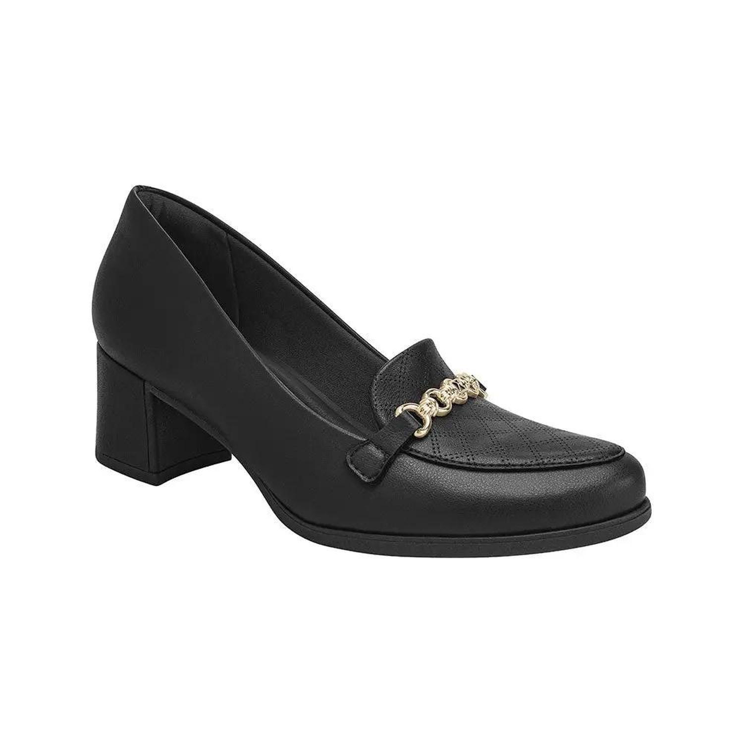 ZAPATO MUJER PICCADILLY VESTIR PRETO 65406600000005 - 1