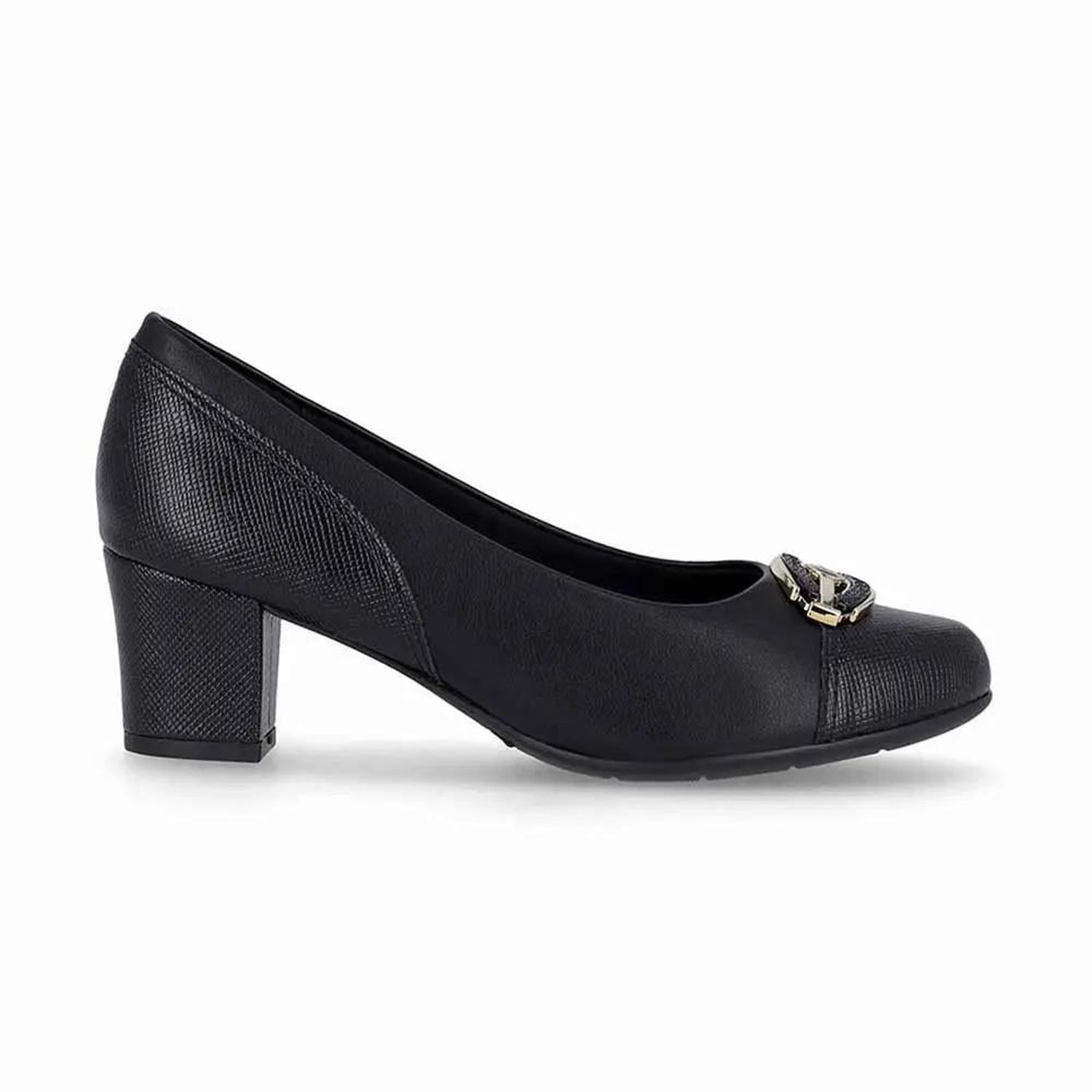 ZAPATO MUJER PICCADILLY VESTIR PRETO 11018300000011 - 1