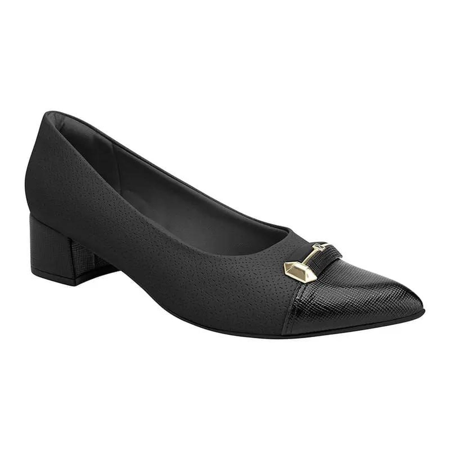 ZAPATO JOANETE MUJER PICCADILLY PRETO 73906500000007 - 1