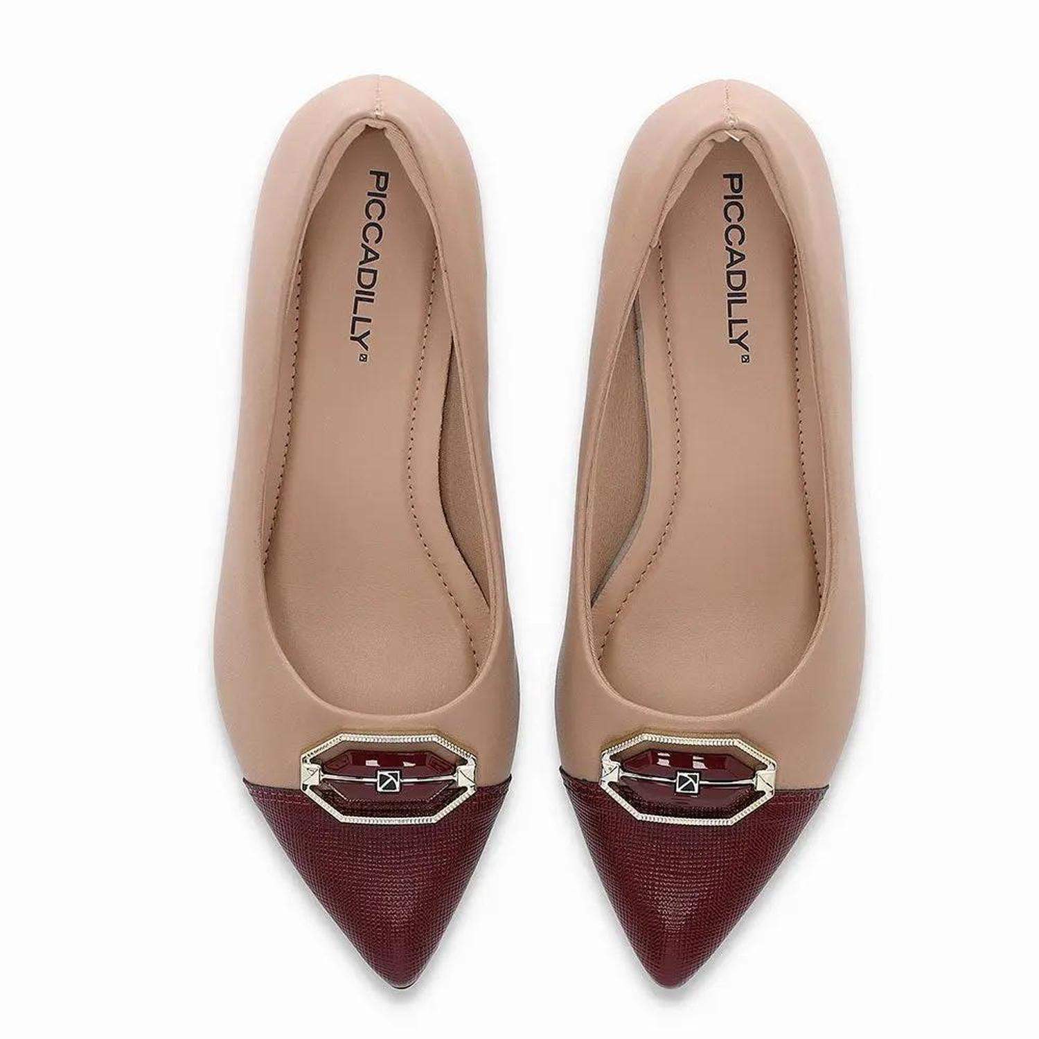 ZAPATO MUJER PICCADILLY VESTIR FENDI/VINHO 73907800000001 BEIGE 1134181 - 3