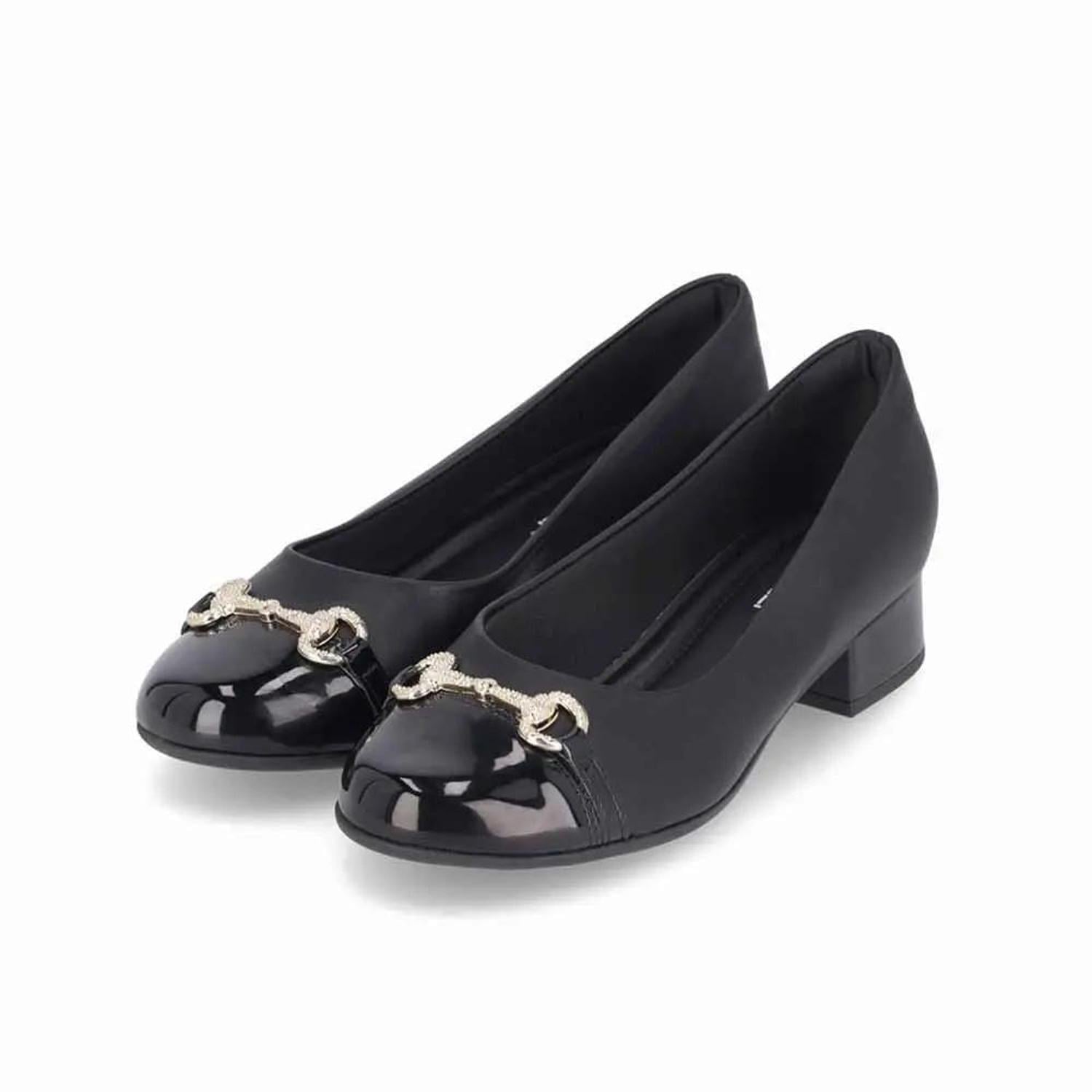 ZAPATO MUJER PICCADILLY VESTIR PRETO 14505300000003 COLOR 1131931 - 3