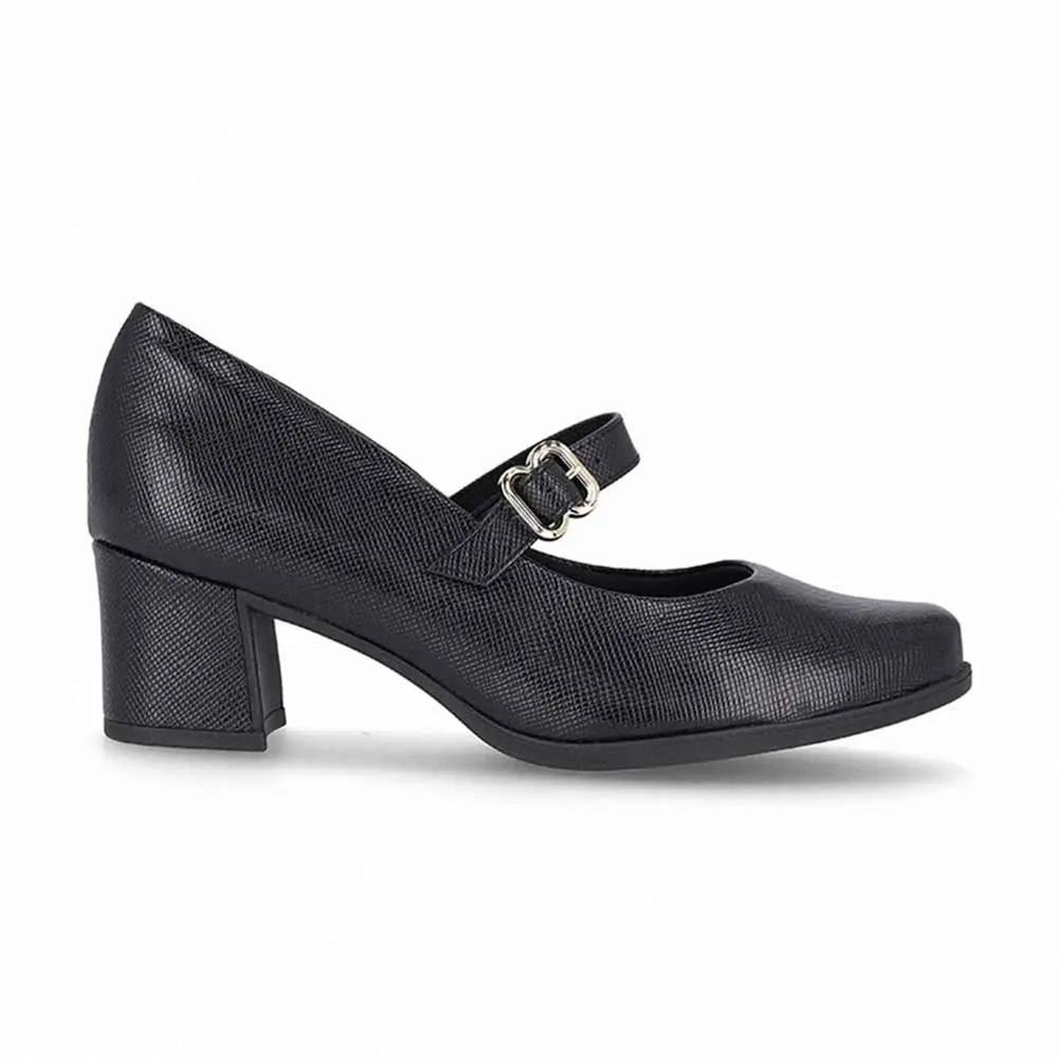 ZAPATO MUJER PICCADILLY VESTIR PRETO 65406300000004 - 1