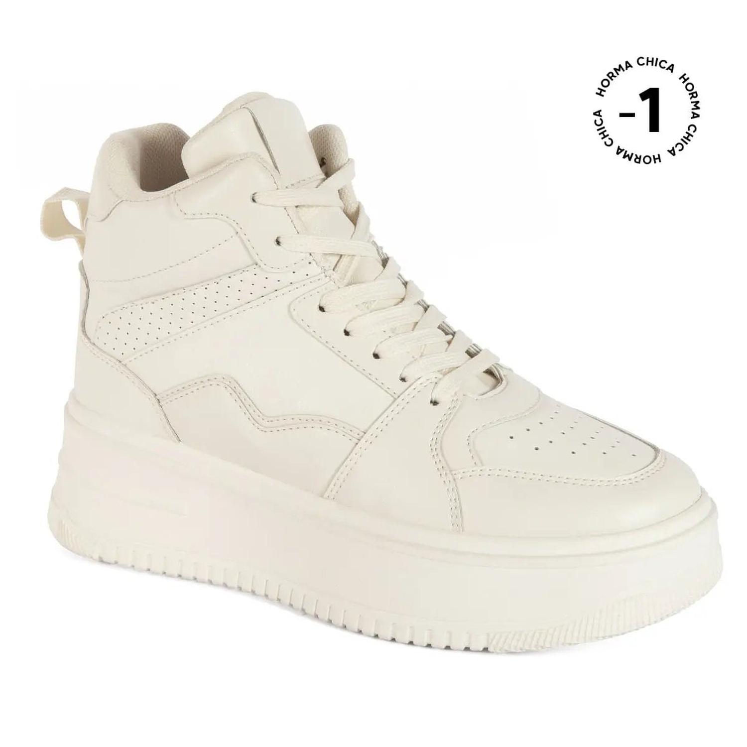 ZAPATILLA MUJER STHEF URBANA IVORY 7565 SNTC - 1