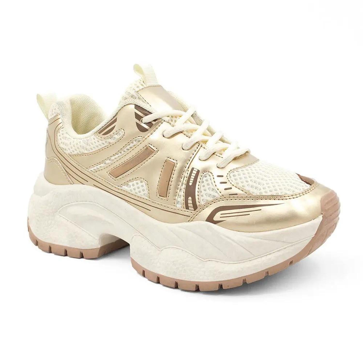 ZAPATILLA MUJER STHEF TRENDY DORADO 8123 DORADO 1128947 - 1