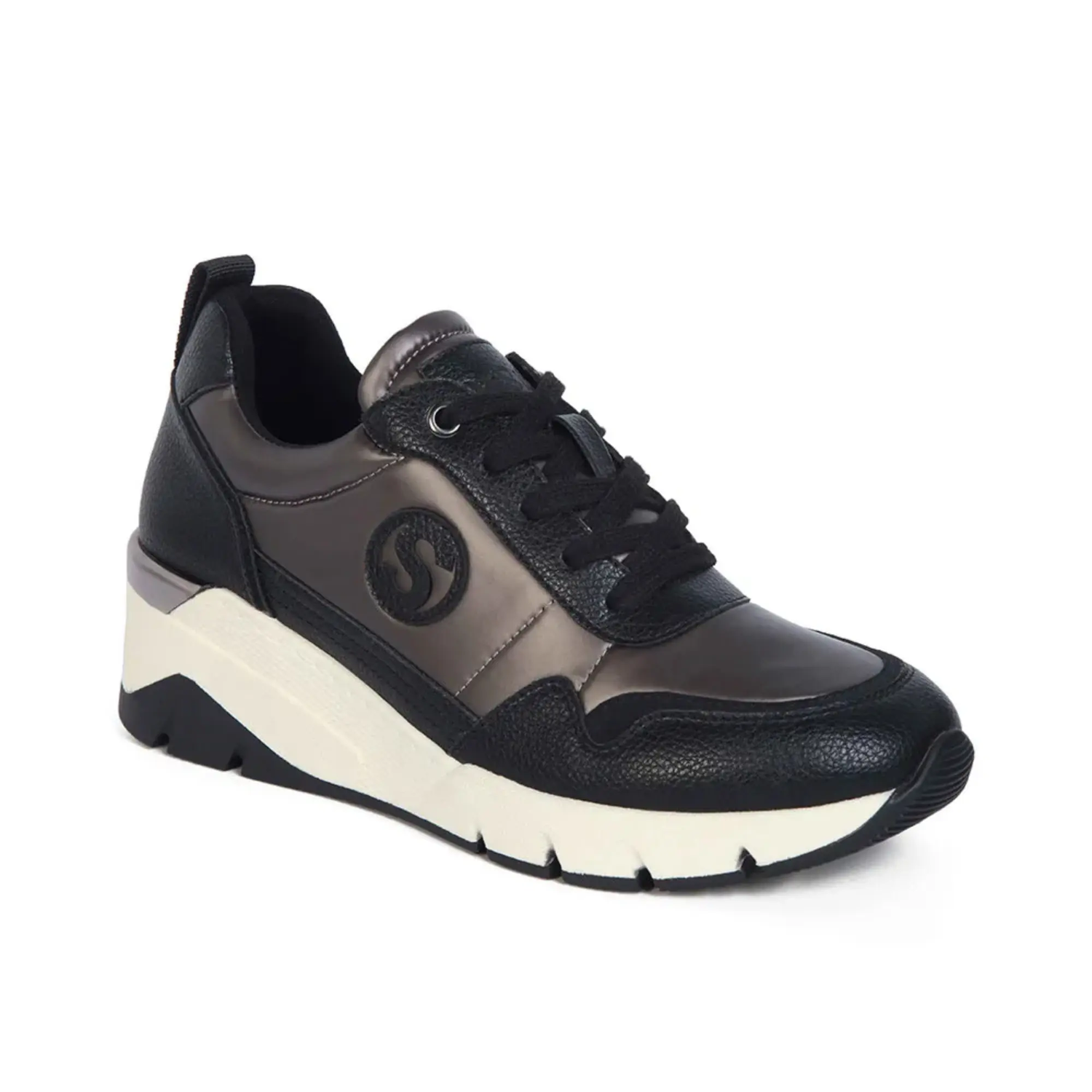 ZAPATILLA MUJER STHEF CASUAL NEGRO 8107 - 1