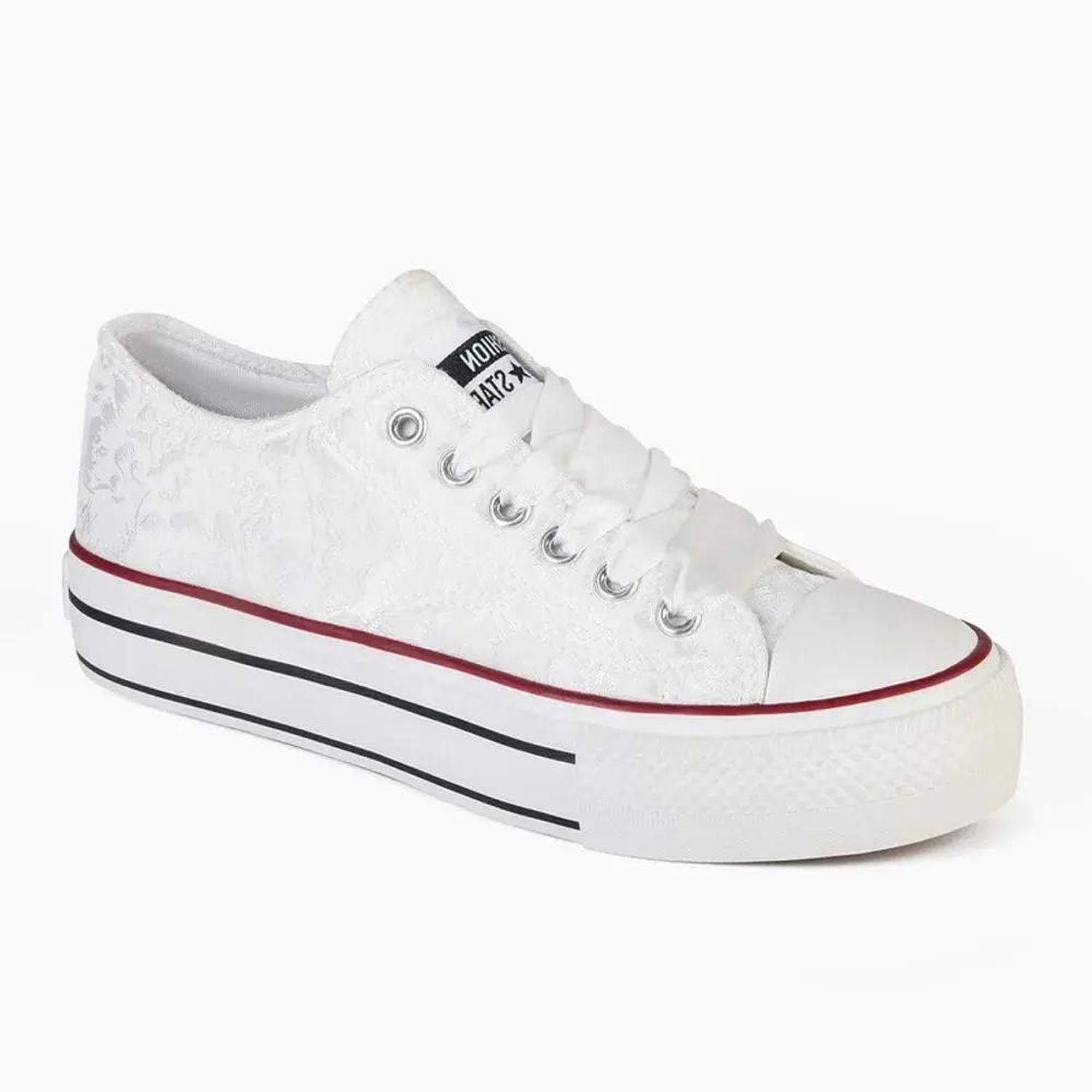 ZAPATILLA MUJER STHEF CASUAL BLANCO 8078 BLANCO 1123448 - 2