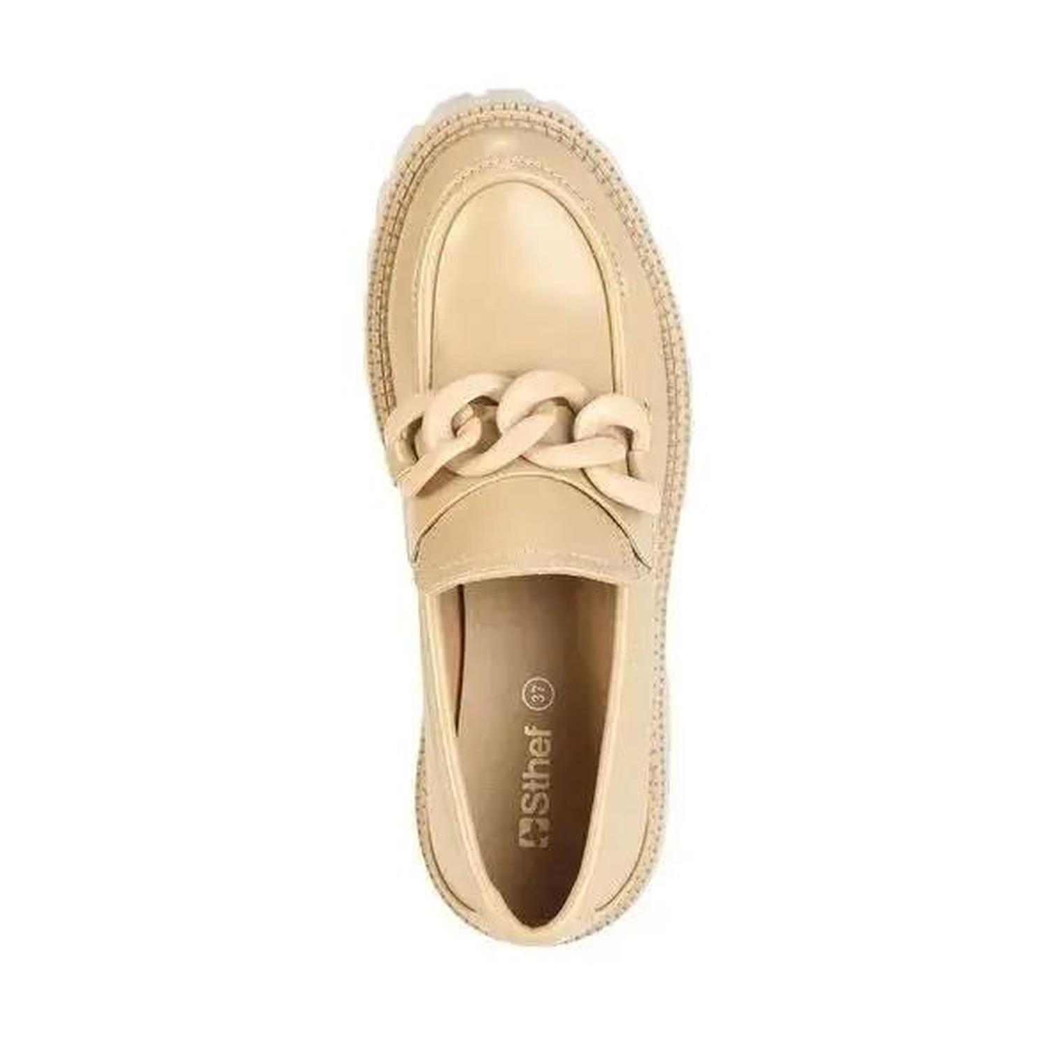 MOCASIN MUJER STHEF BEIGE 7611 BEIGE 1097485 - 2