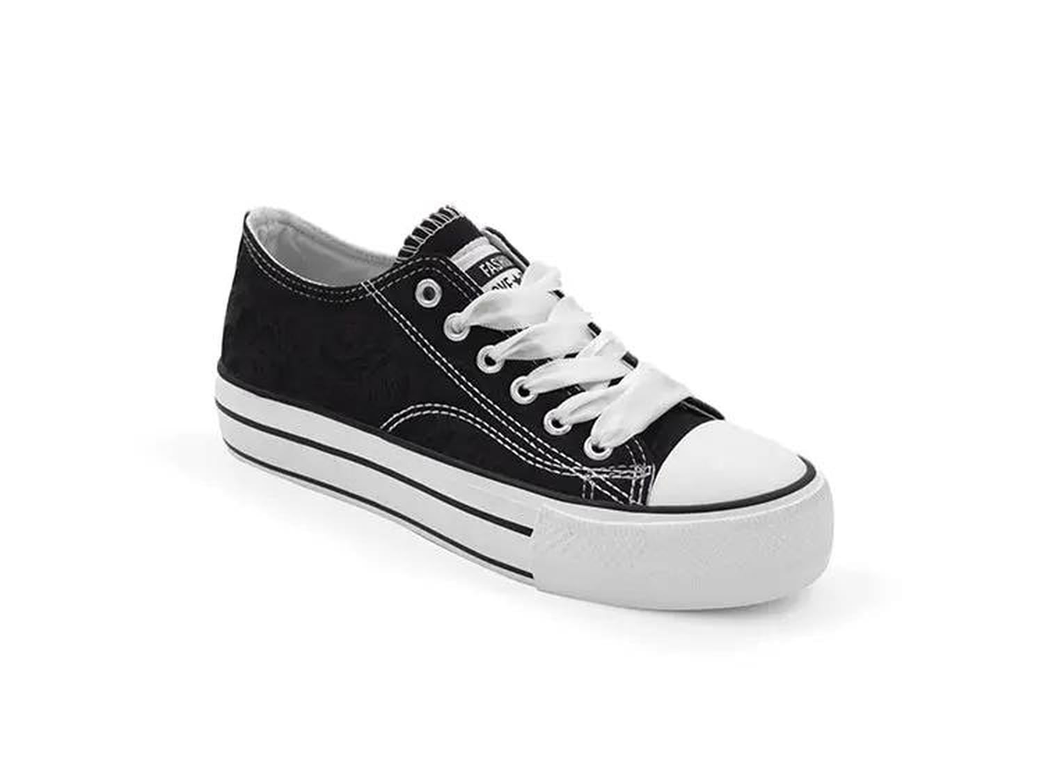 ZAPATILLA MUJER STHEF CASUAL NEGRO 8078 NEGRO 1123442 - 2
