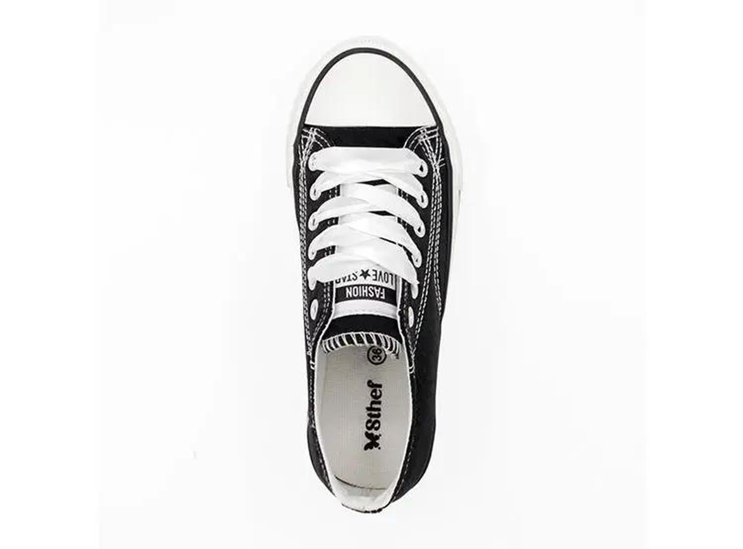 ZAPATILLA MUJER STHEF CASUAL NEGRO 8078 NEGRO 1123442 - 4