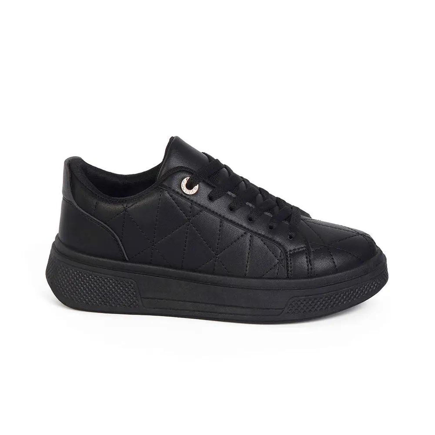 ZAPATILLA MUJER STHEF CASUAL NEGRO 8126 - 1