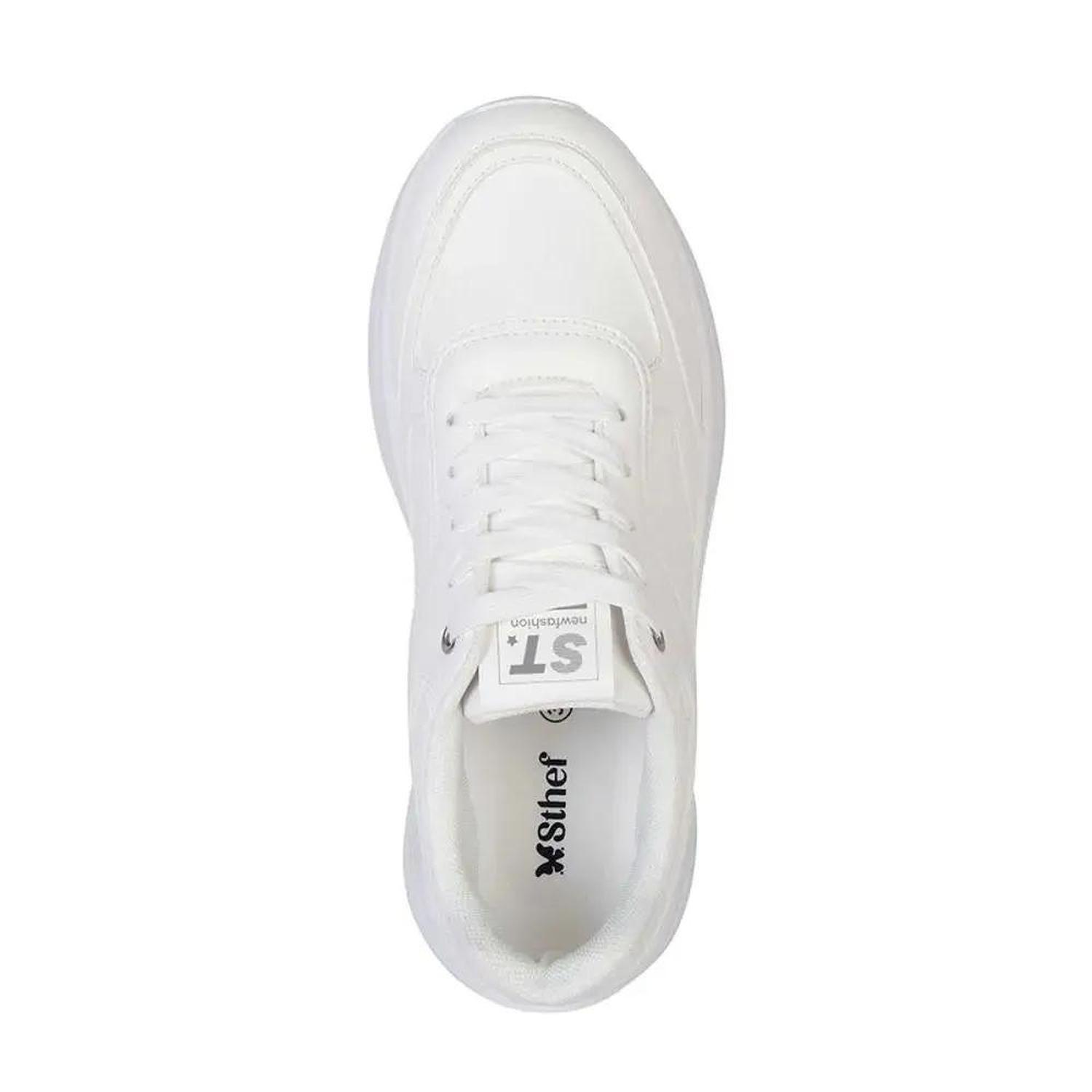 ZAPATILLA MUJER STHEF CASUAL BLANCO 7986 BLANCO 1123488 - 4