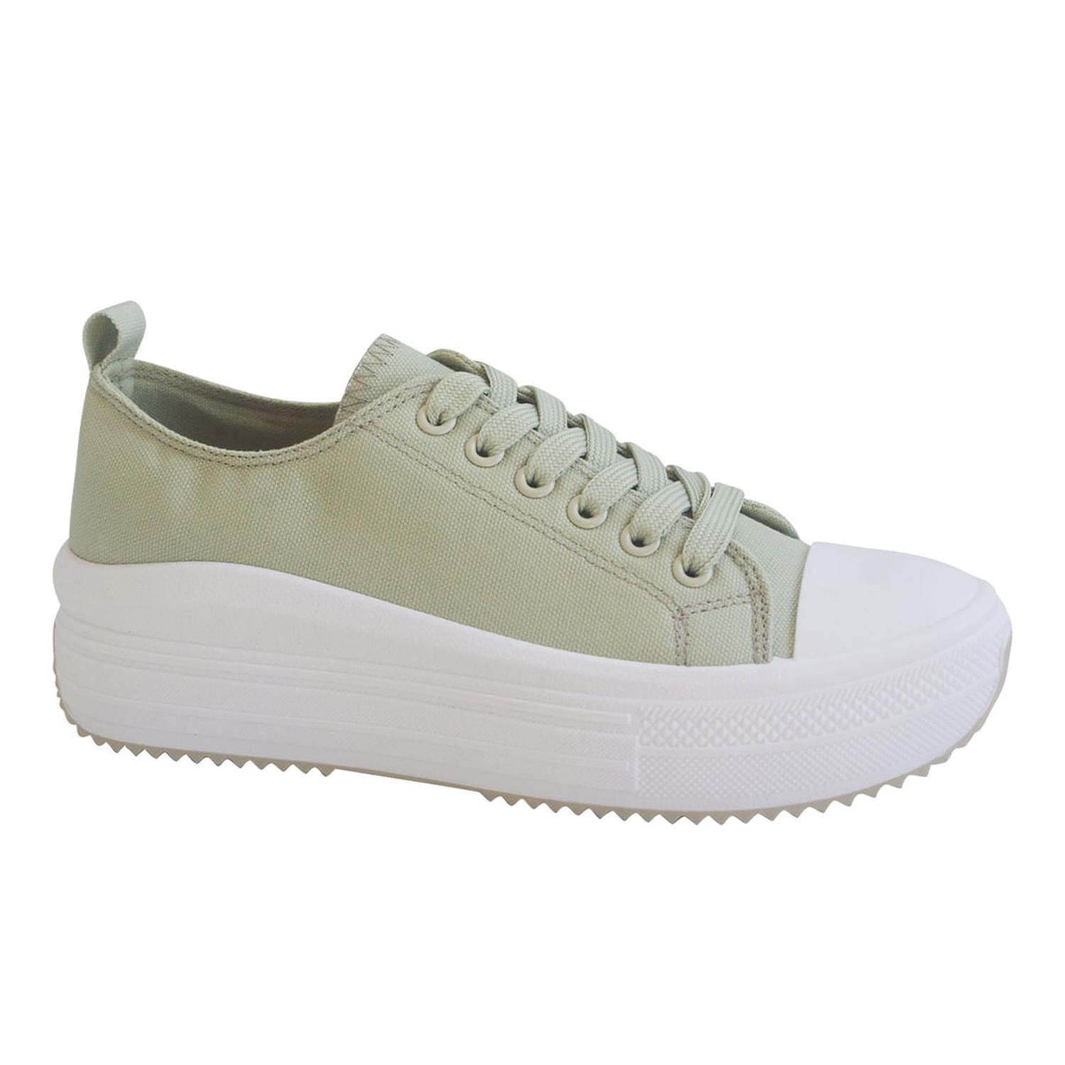 ZAPATILLA MUJER STHEF URBANA MENTA 7567 TXTL - 1