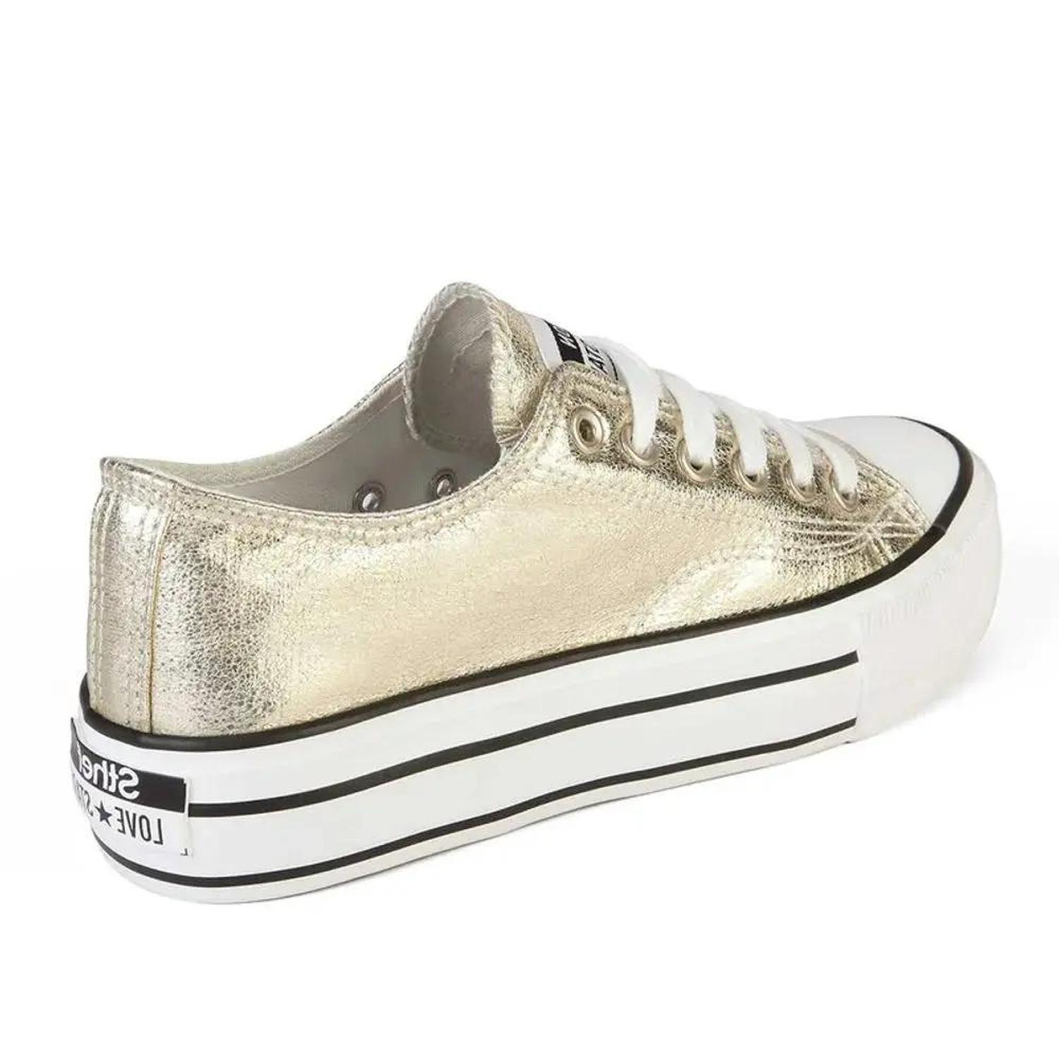 ZAPATILLA MUJER STHEF CASUAL DORADO 8081 DORADO 1123473 - 3