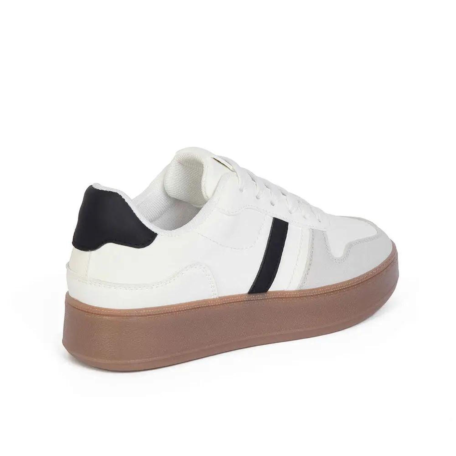 ZAPATILLA MUJER STHEF CASUAL BLANCO/NEGRO 8127 BLANCO 1129041 - 3