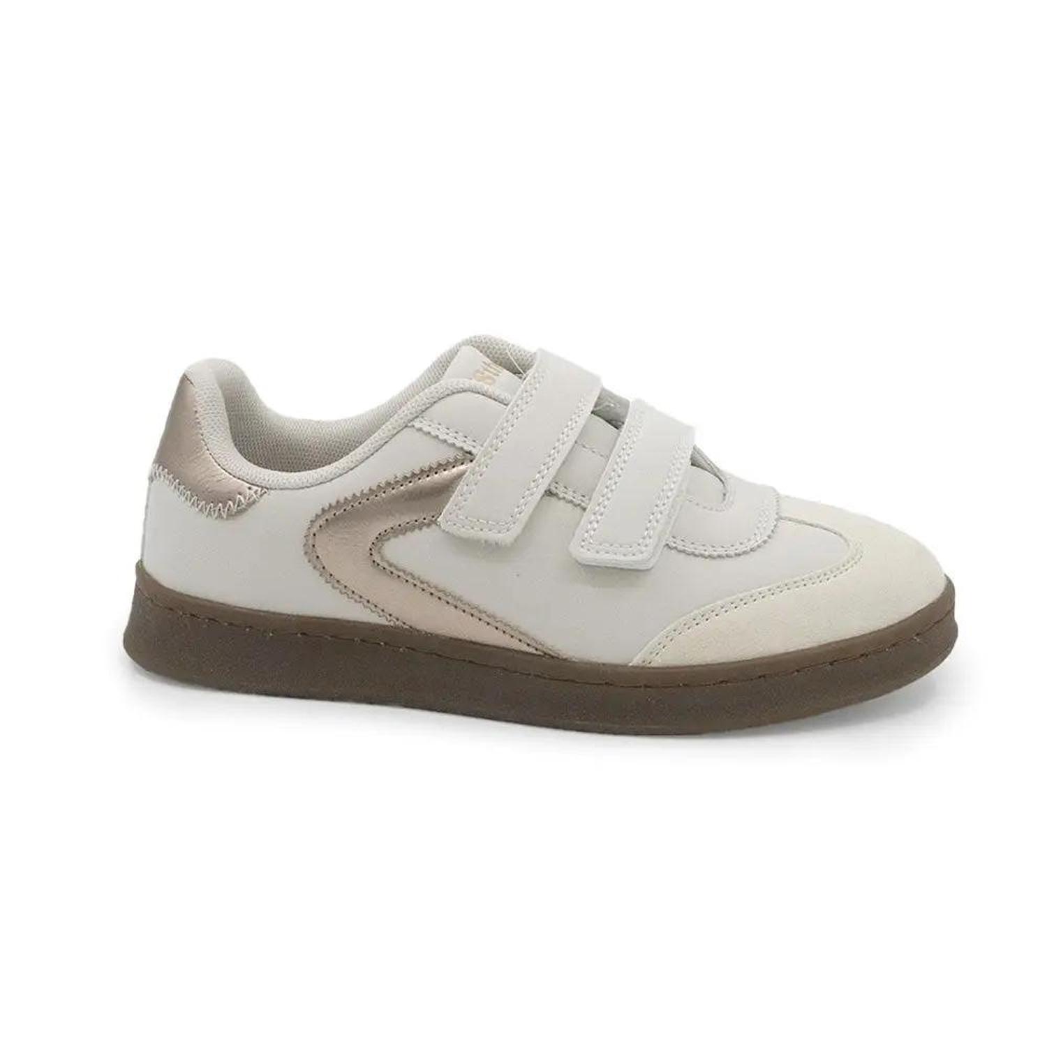ZAPATILLA MUJER STHEF CASUAL BEIGE/ROSE GOLD 8135 - 1