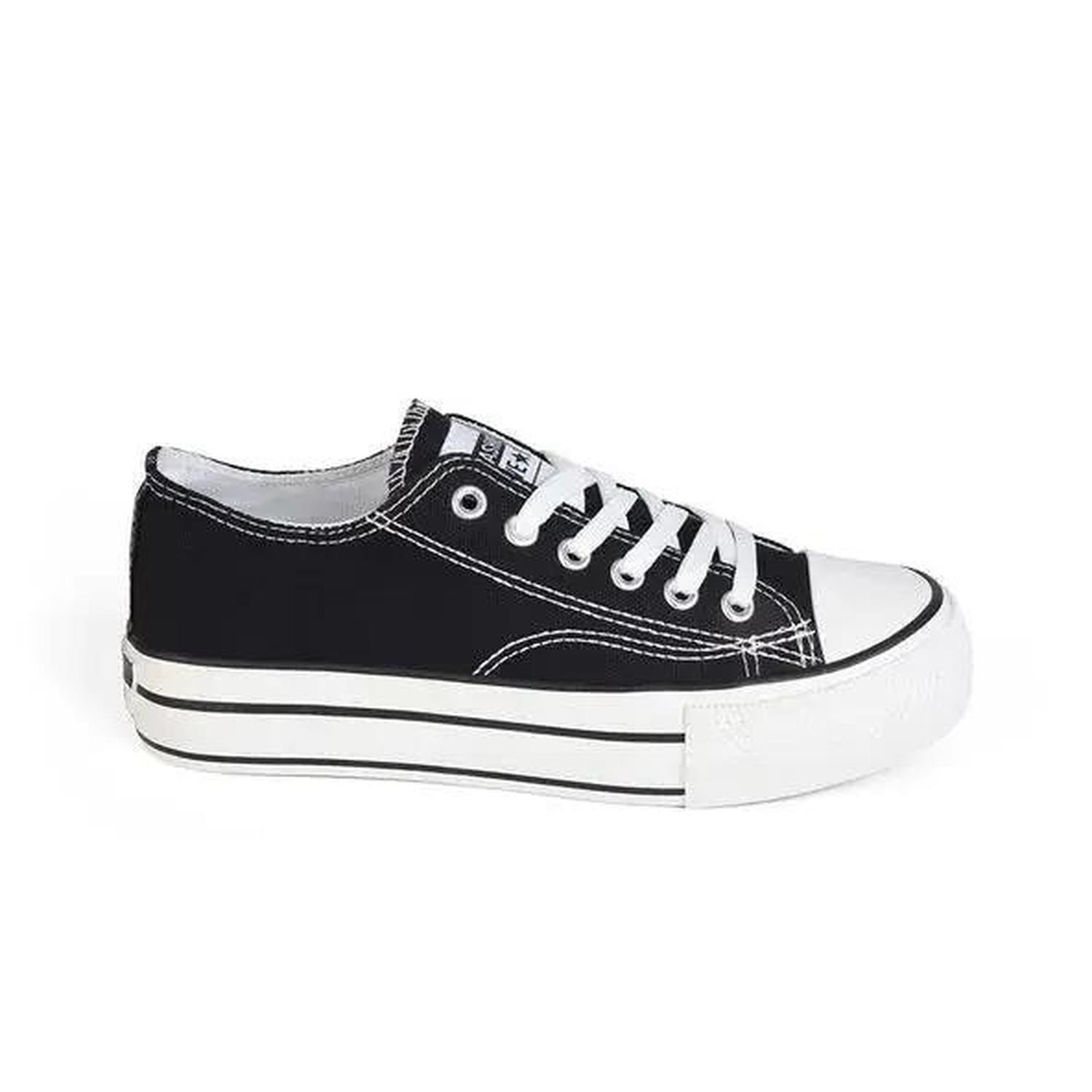 ZAPATILLA MUJER STHEF CASUAL NEGRO 8079 - 1