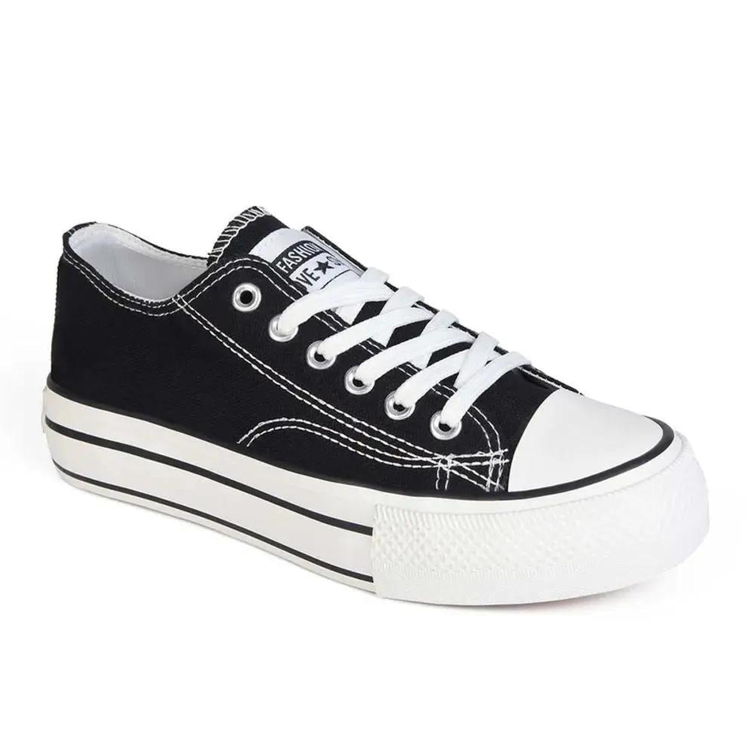 ZAPATILLA MUJER STHEF CASUAL NEGRO 8079 NEGRO 1123453 - 2