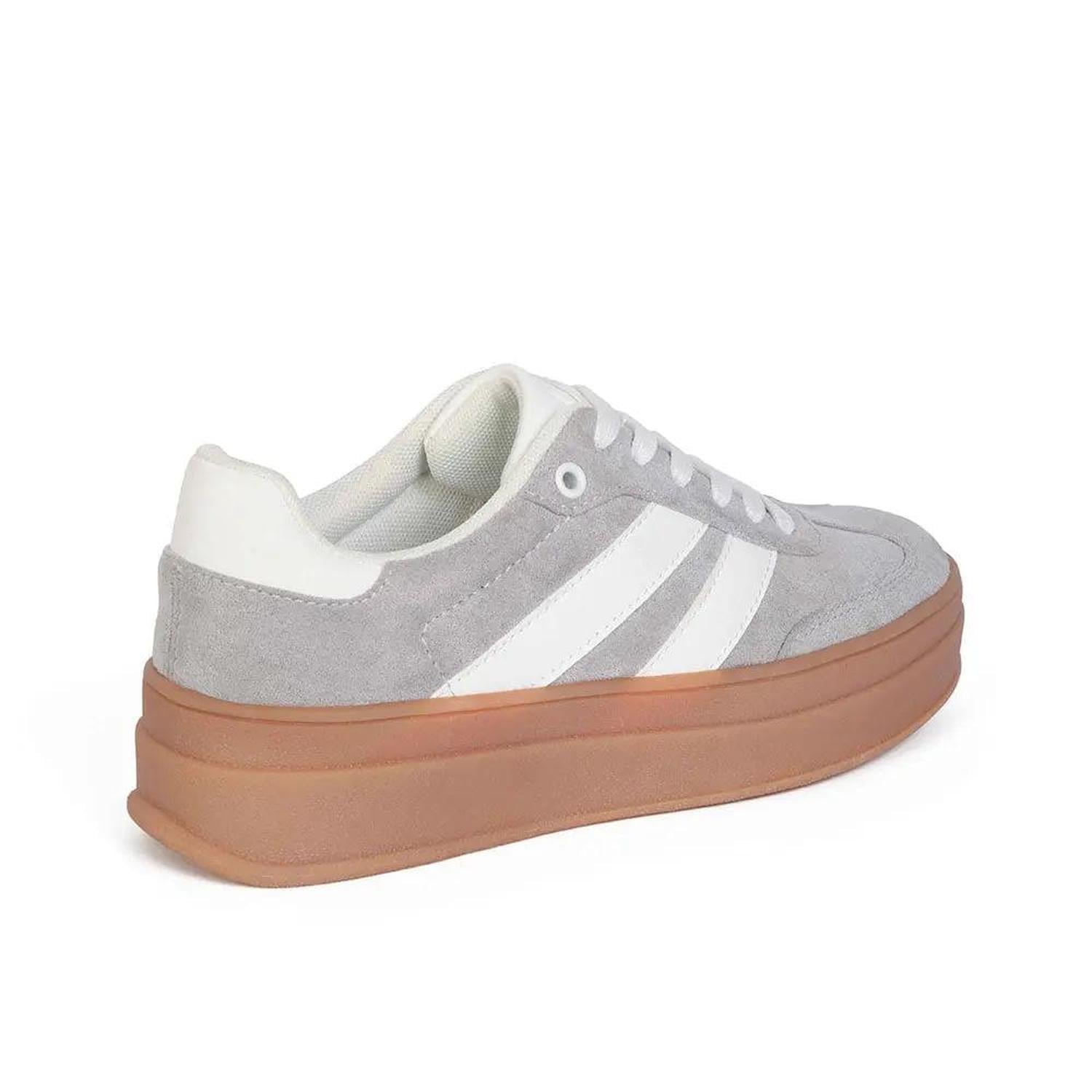 ZAPATILLA MUJER STHEF CASUAL GRIS 8129 GRIS 1128982 - 3