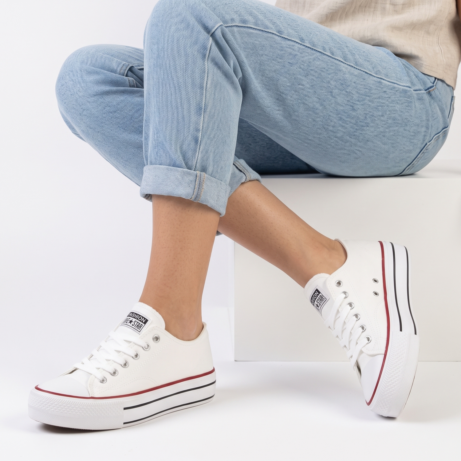 ZAPATILLA MUJER STHEF CASUAL BLANCO 8079 BLANCO 1123456 - 6