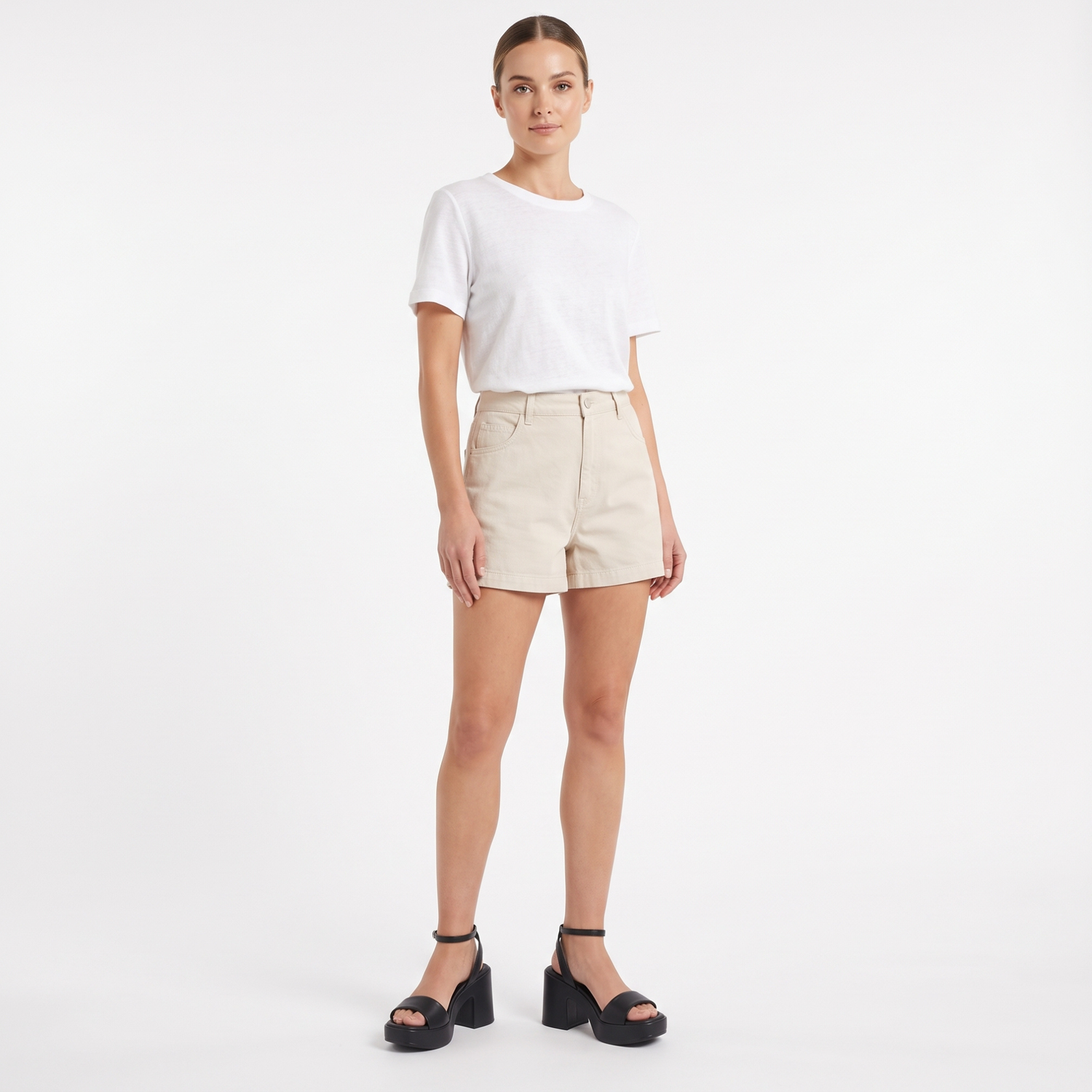 SANDALIA MUJER STHEF CASUAL NEGRO 7798 COLOR NEGRO - 1106699 - 5