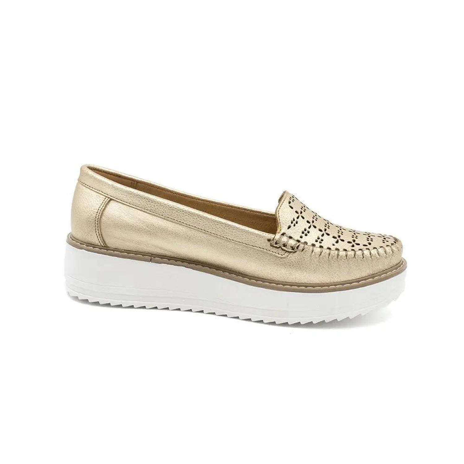ZAPATO MUJER MIKAELA CASUAL DORADO MS743 - 1