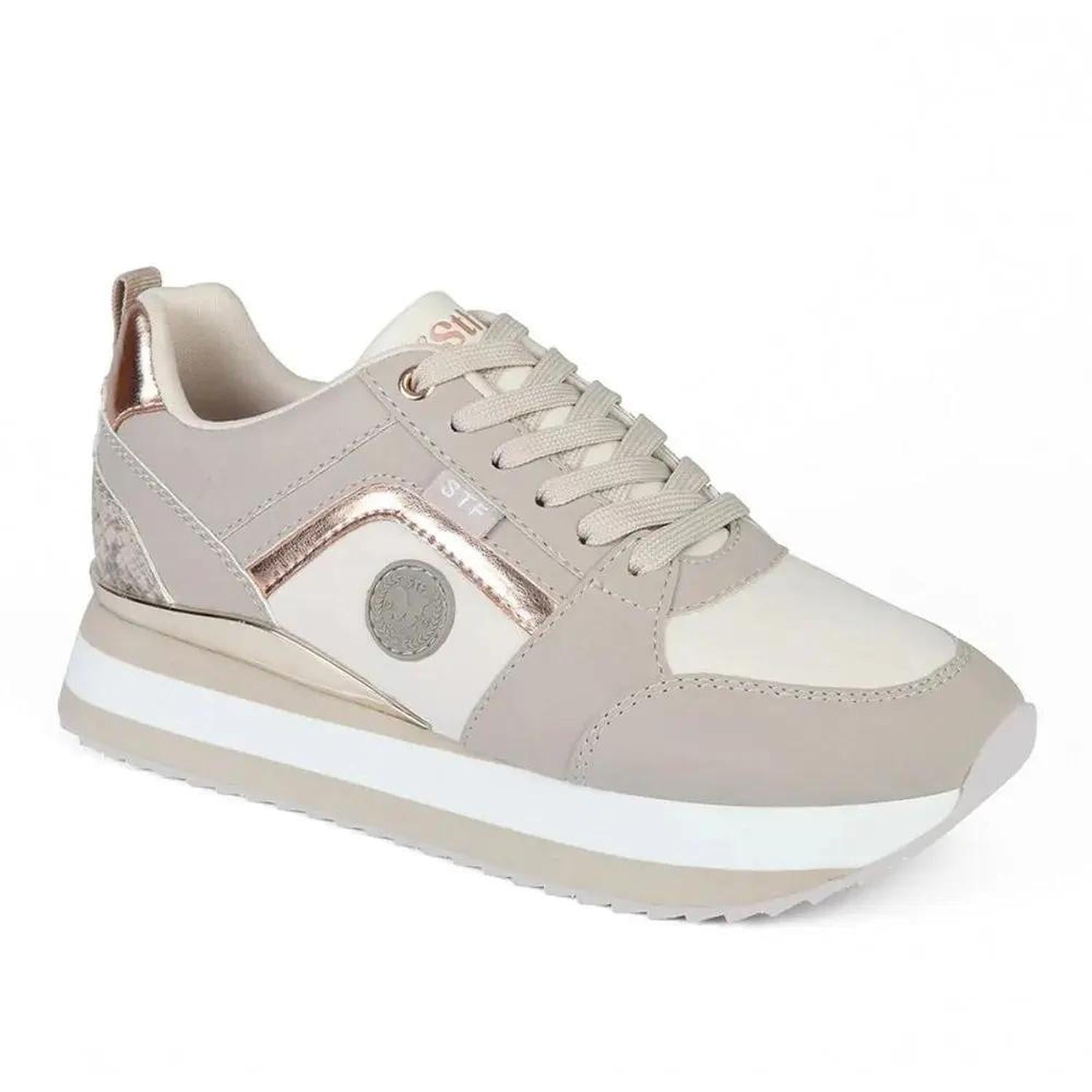 ZAPATILLA MUJER STHEF URBANA BEIGE 7916 BEIGE 1114370 - 1