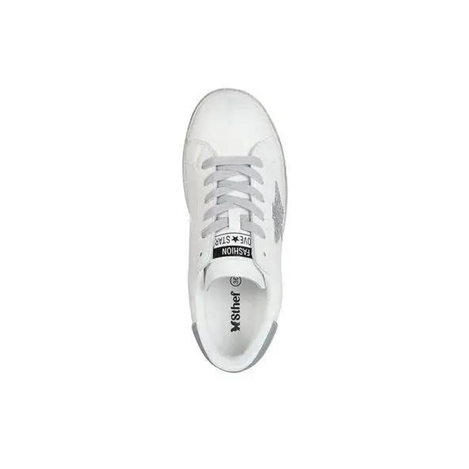 ZAPATILLA MUJER STHEF TRENDY PLATA 7696 PLATEADO 1107112 - 3
